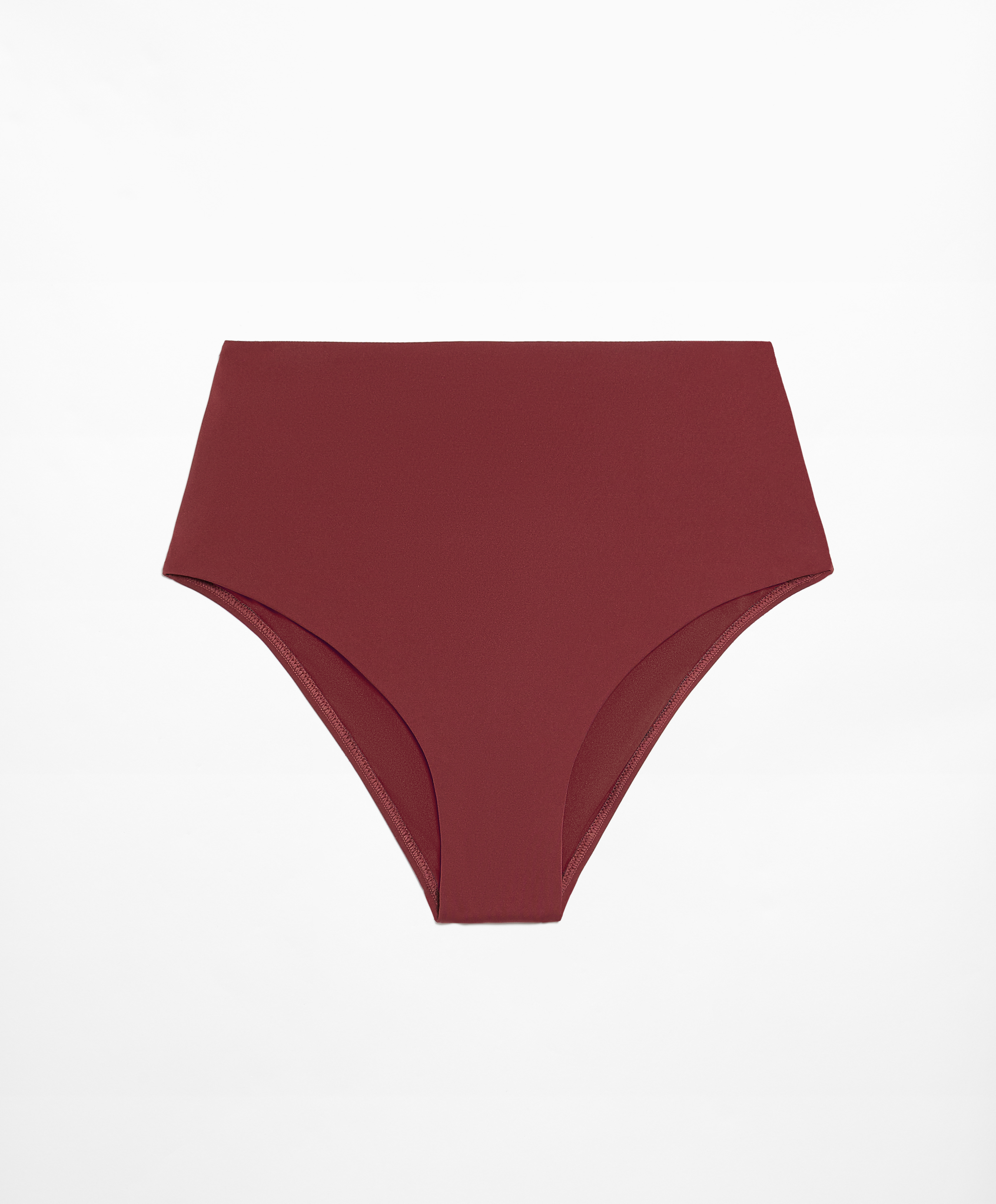 High-coverage bikini briefs