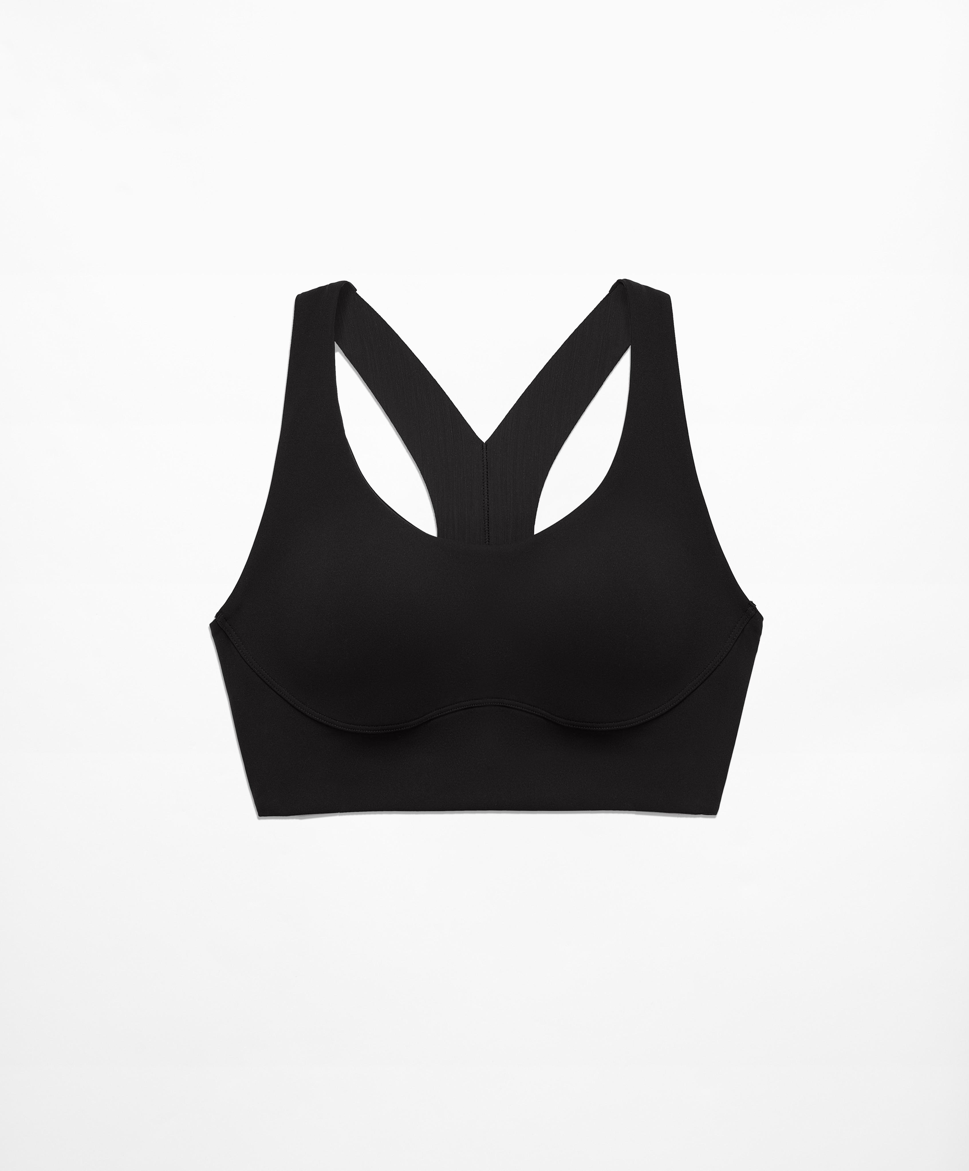 Medium-support compressive bra