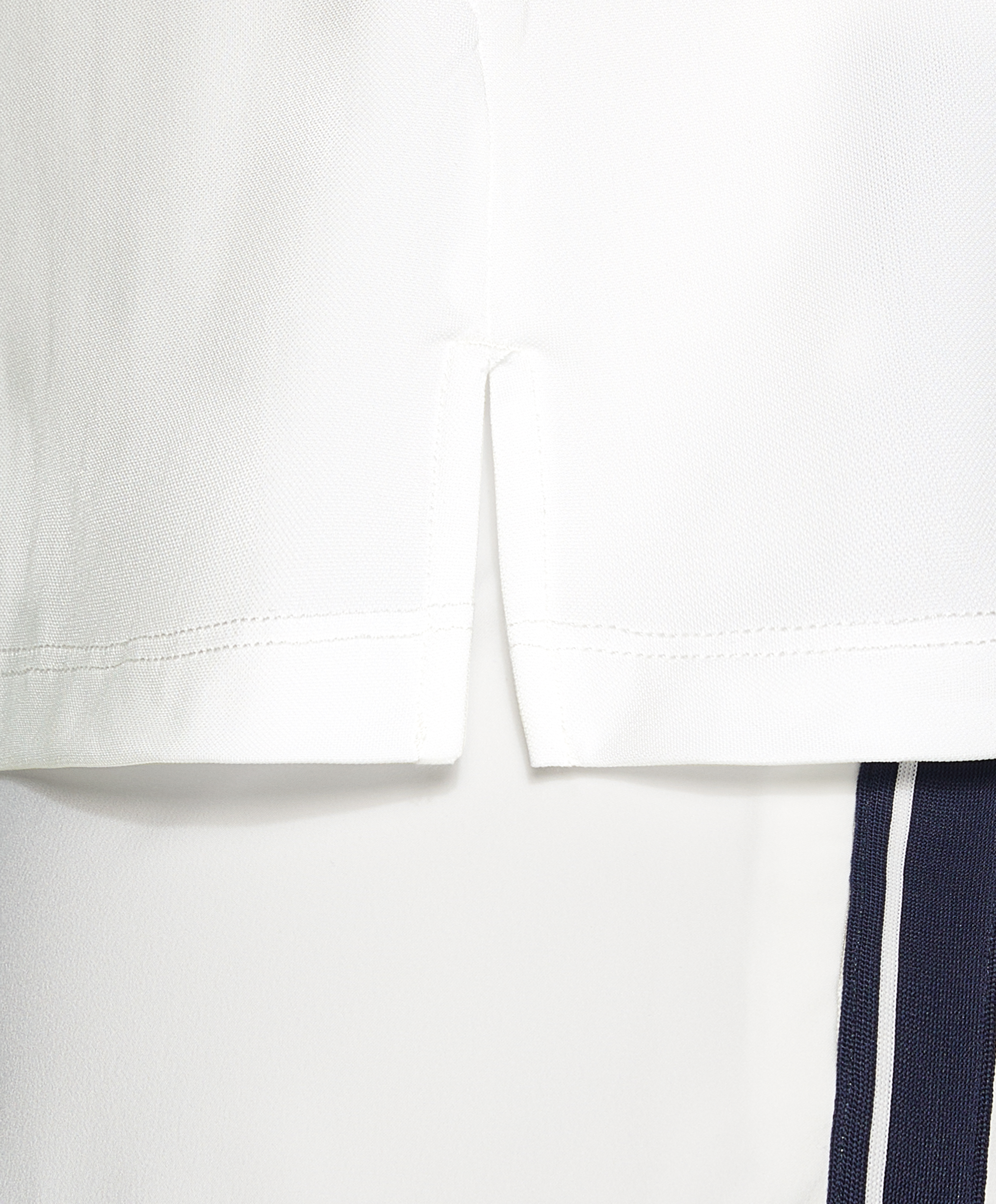 Short-sleeved technical polo shirt