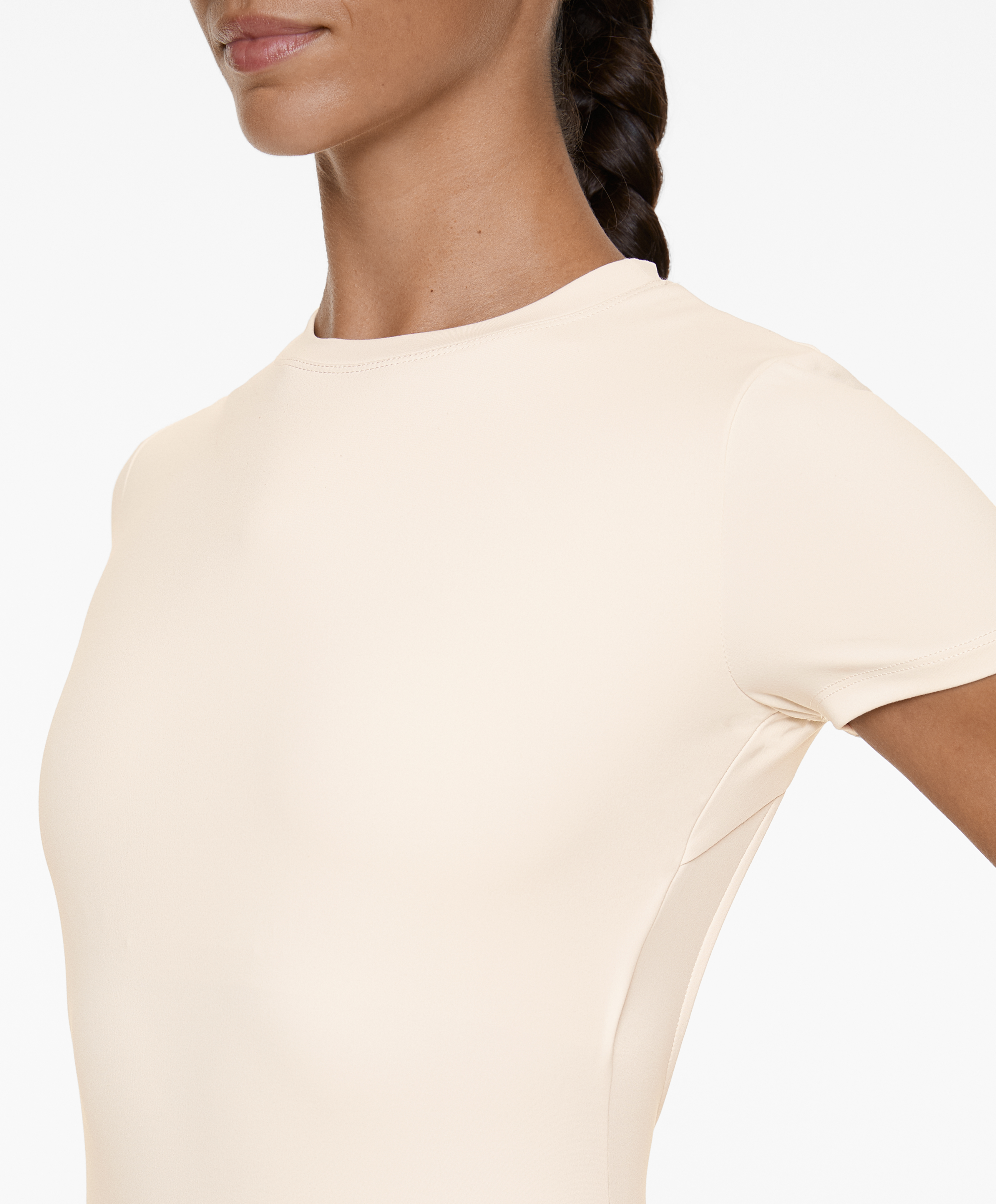 Open-back Comfortlux short jumpsuit