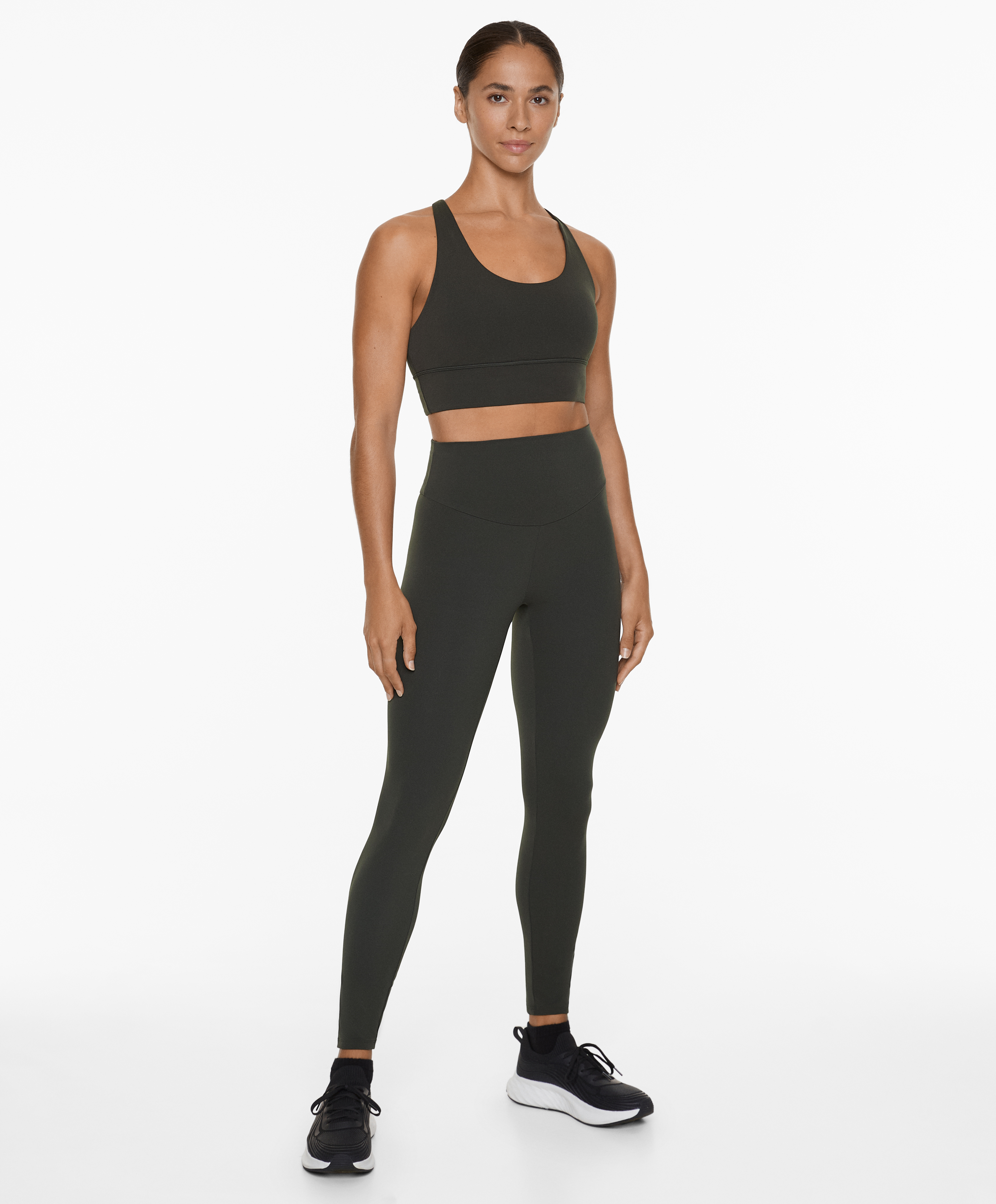 Comfortlux high-rise ankle-length leggings