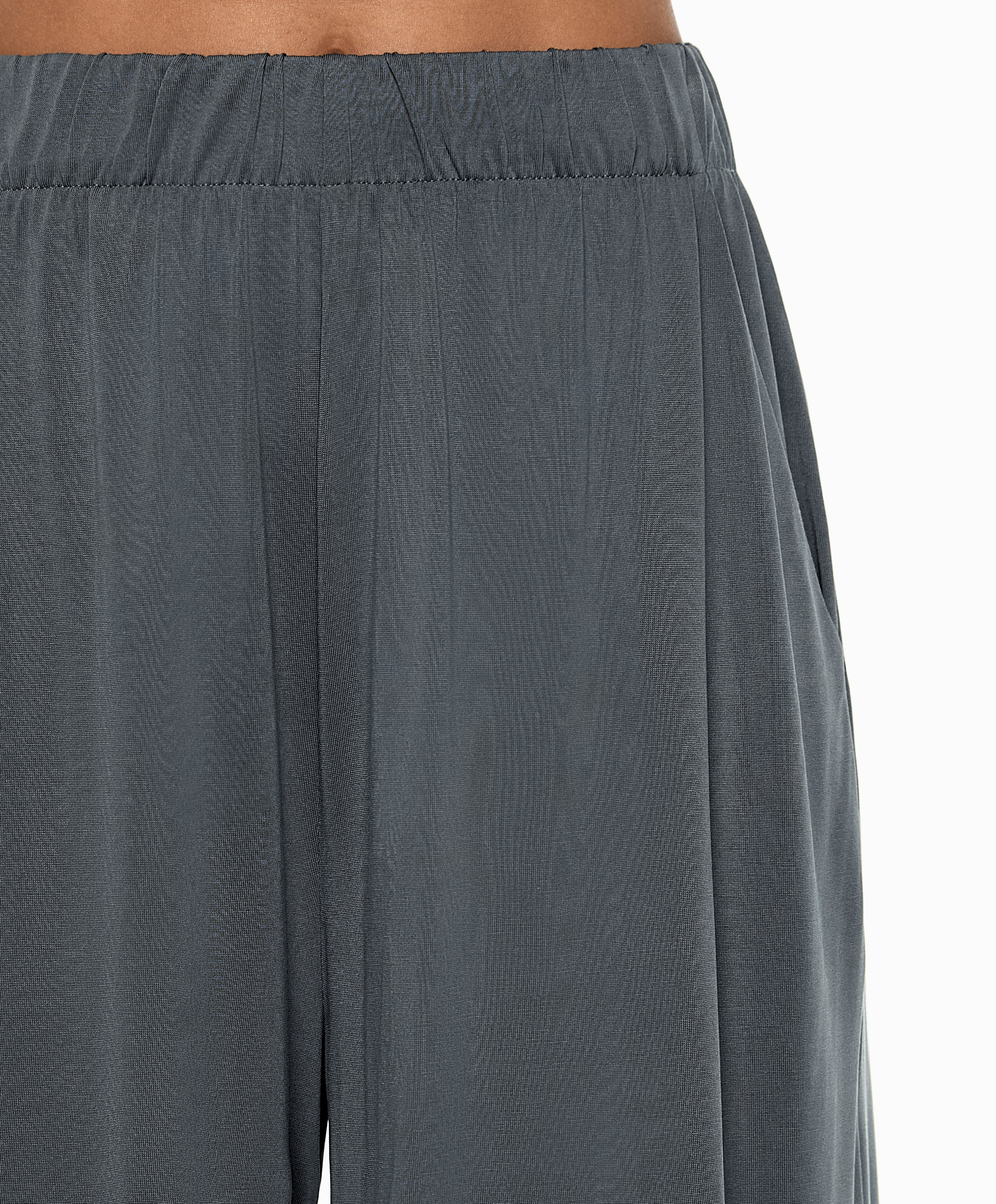 Modal blend crop trousers