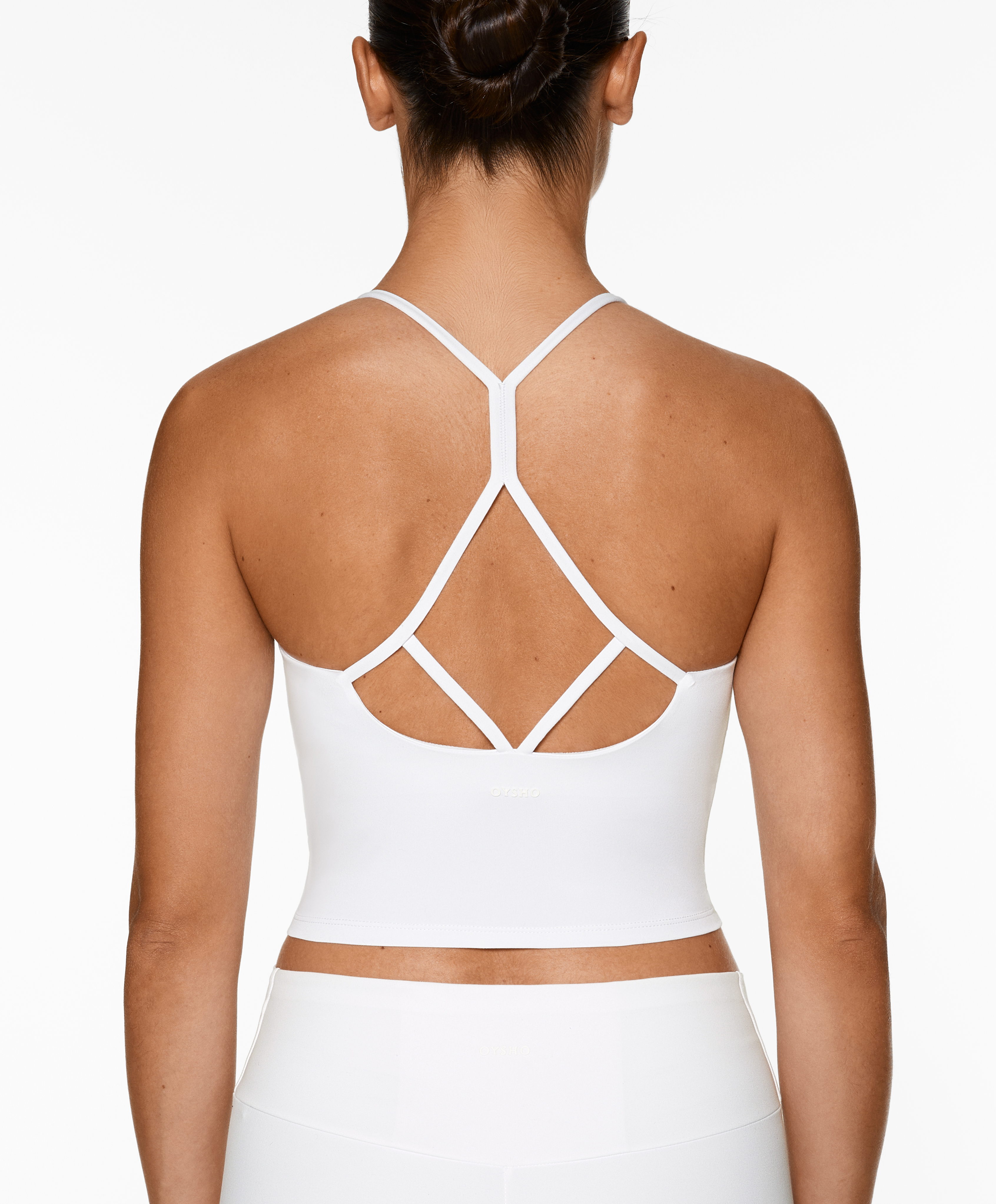 Low back strappy comfortlux tank top