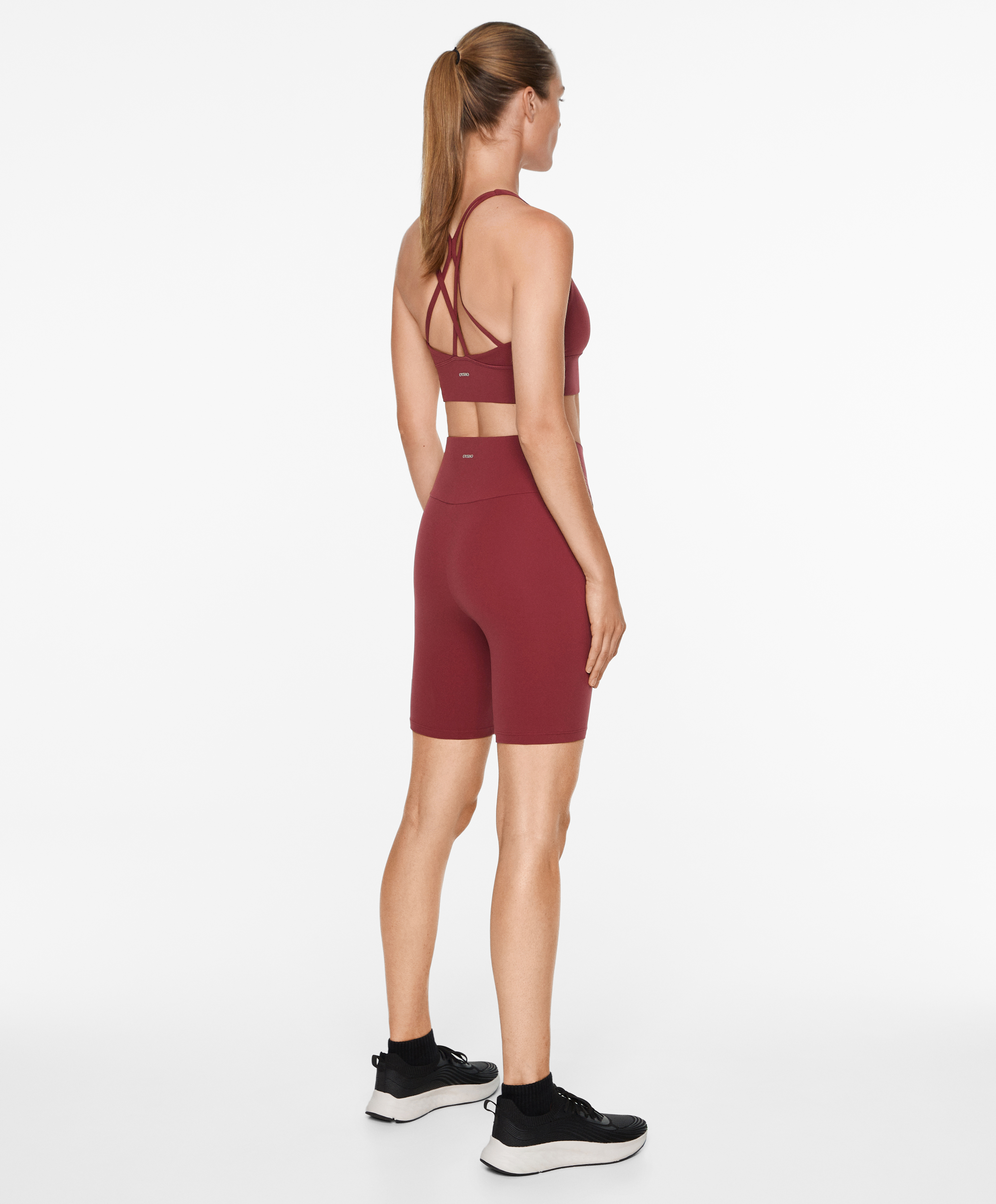 Comfortlux high-rise 20cm biker leggings