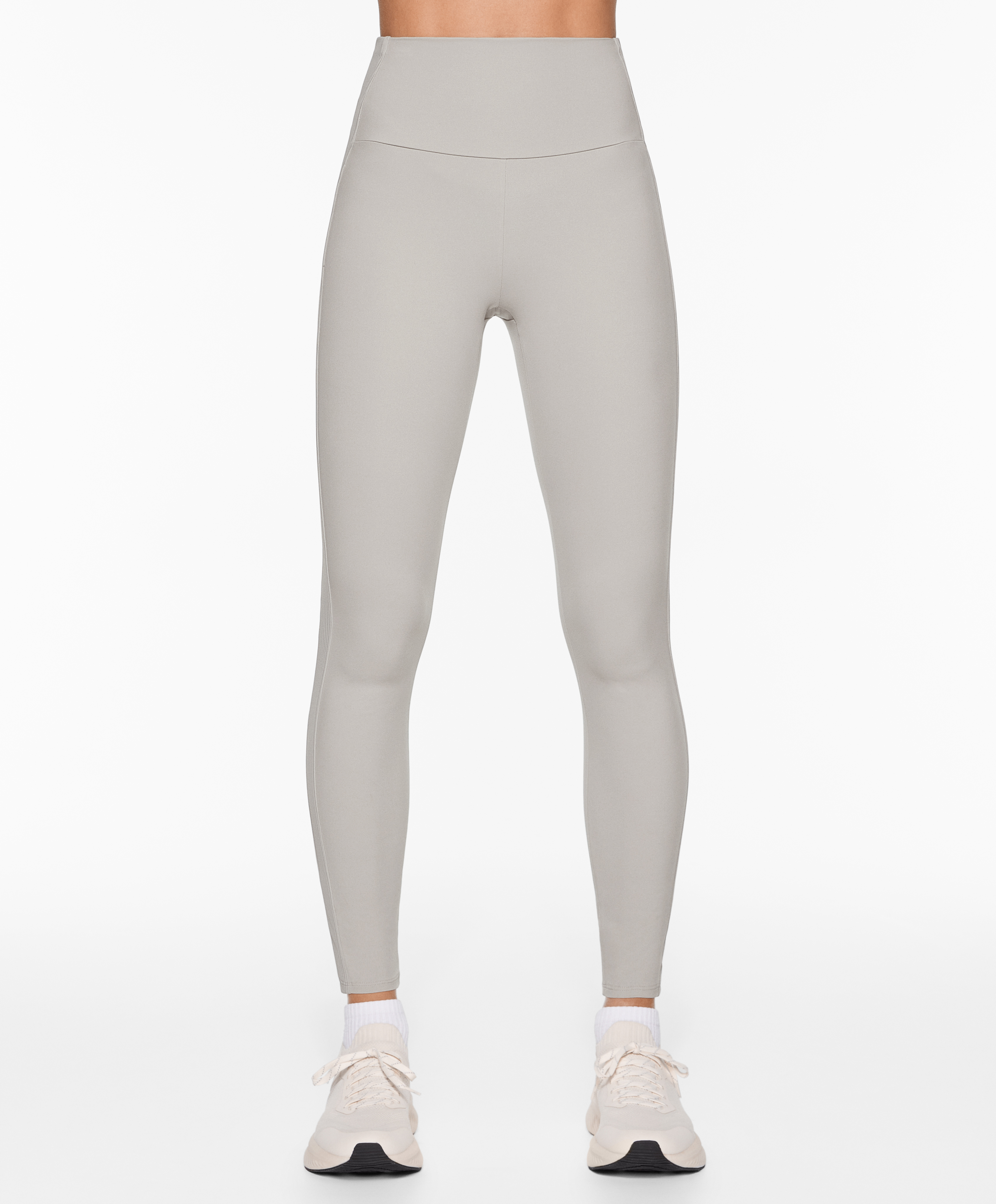 Comfortlux high-rise rib 65cm ankle-length leggings