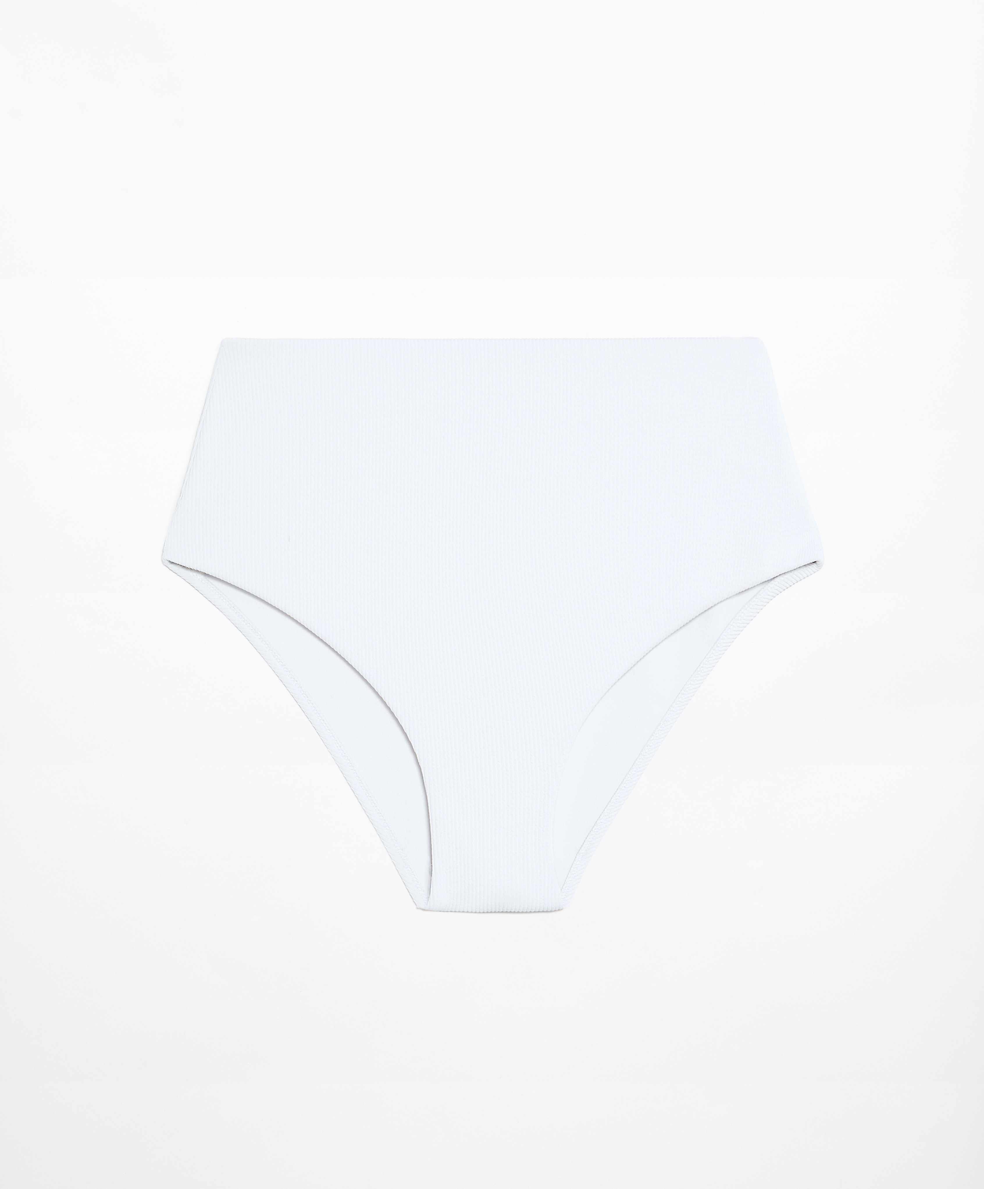 Rib high waisted bikini briefs
