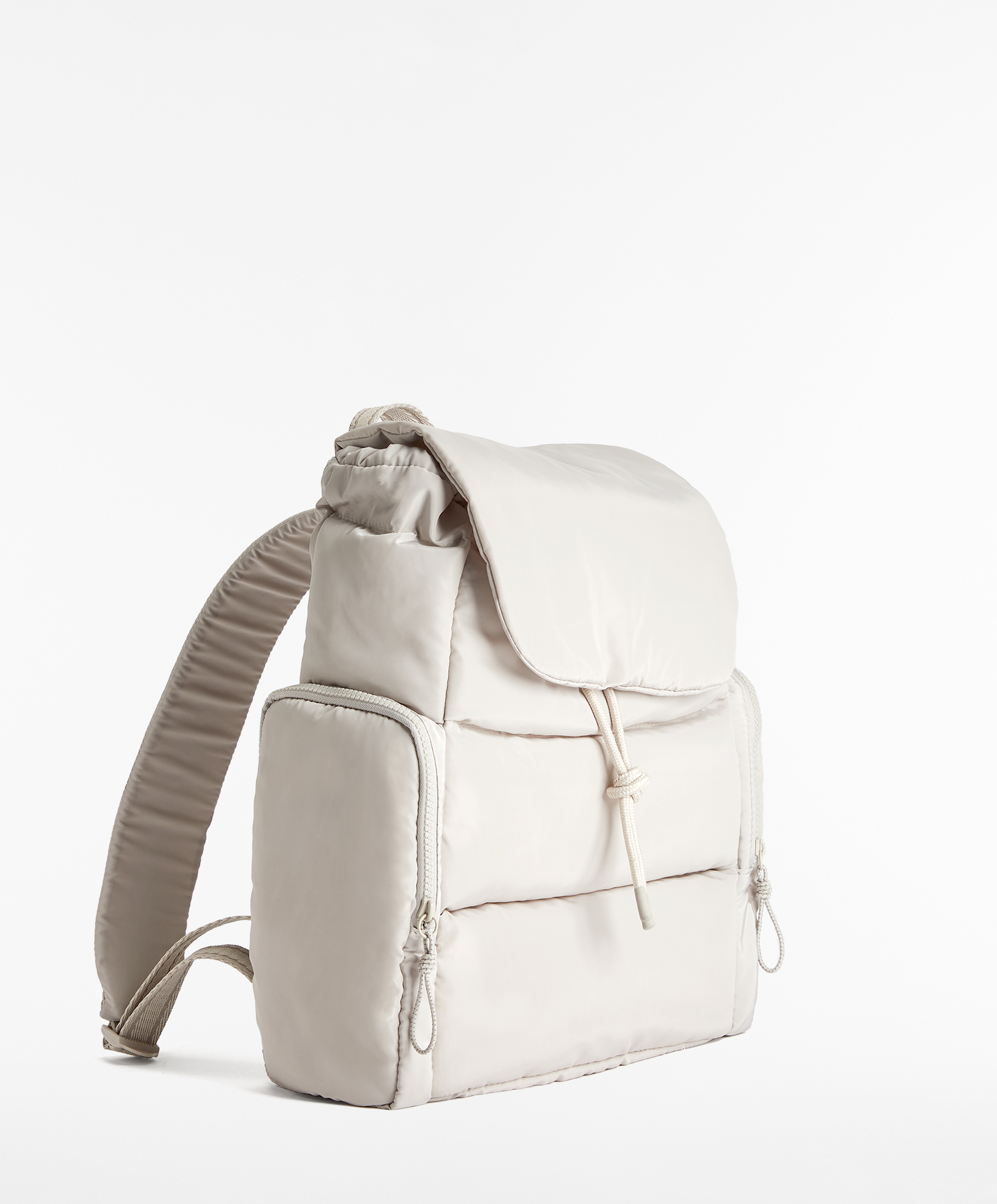 Quilted backpack