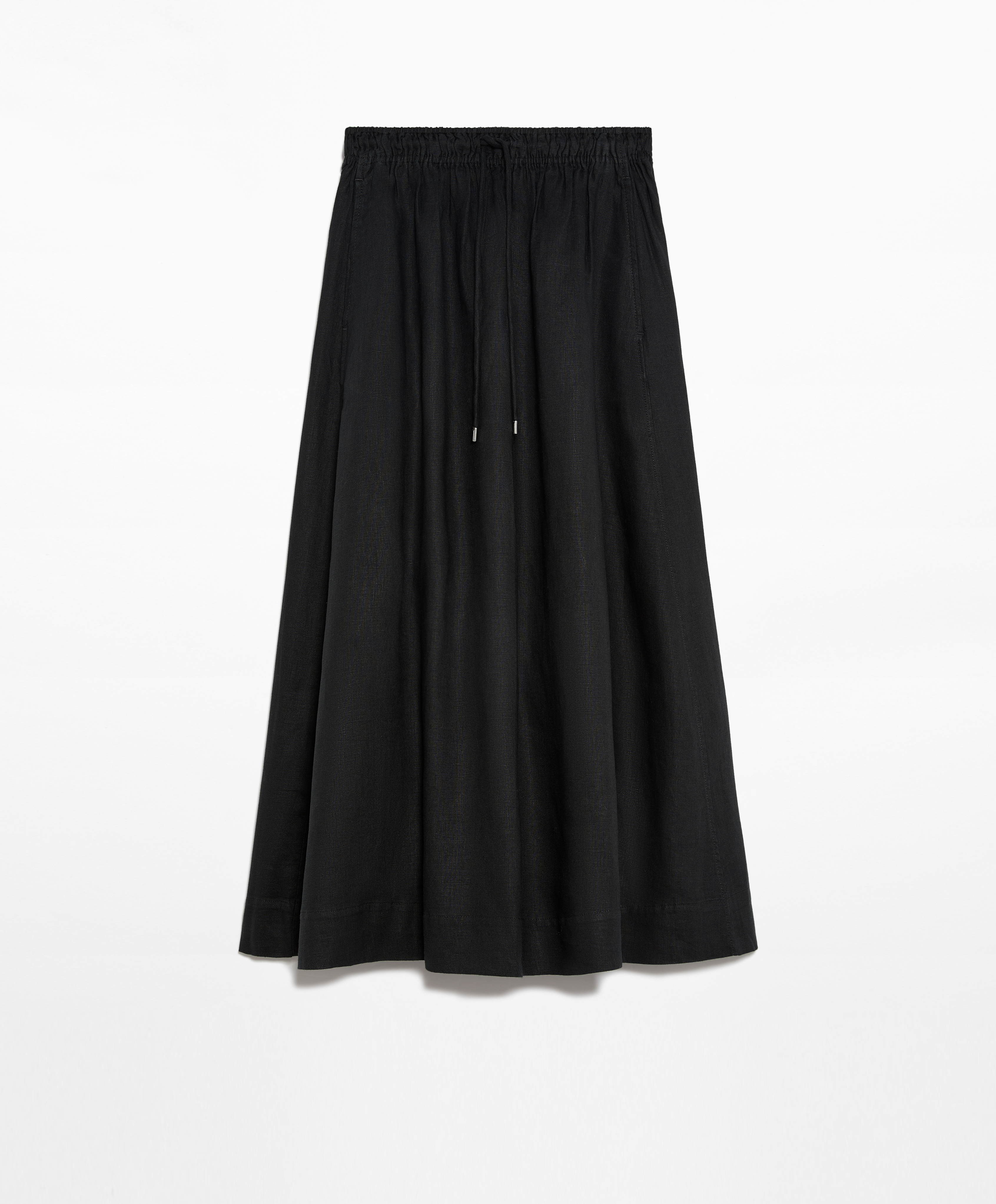Long 100% linen skirt