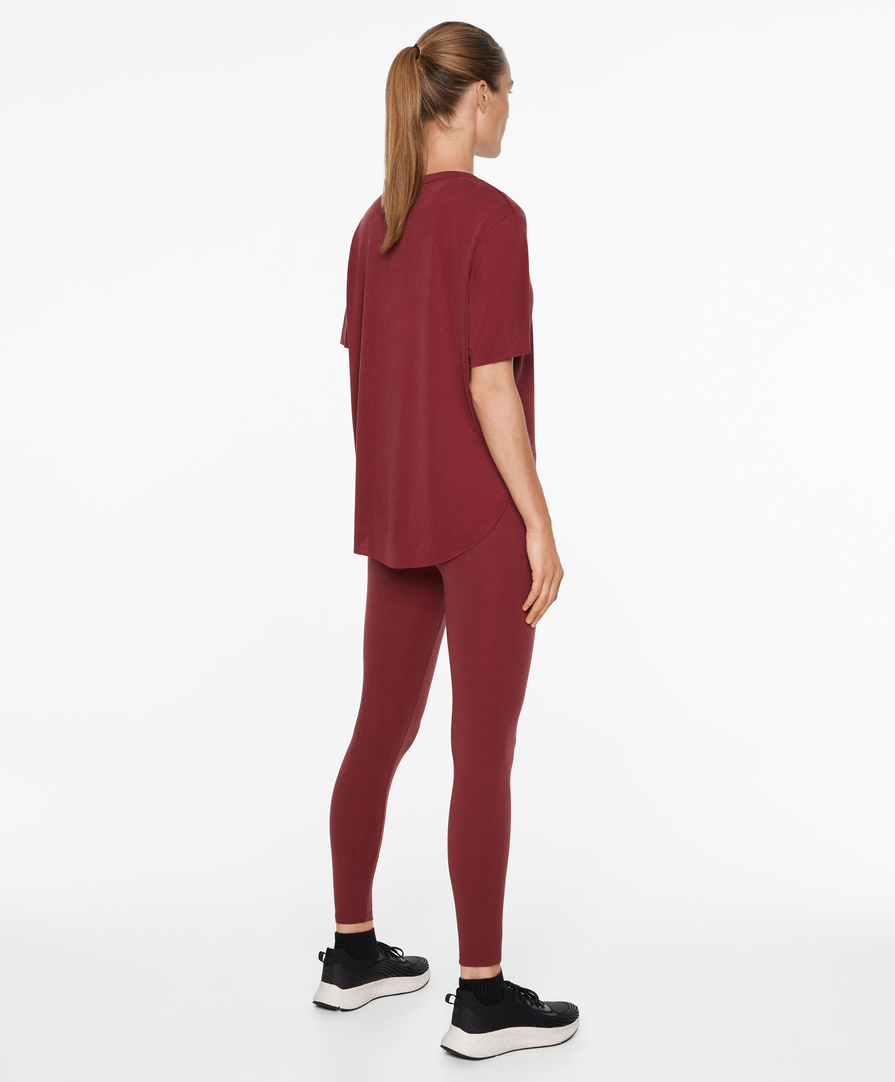 Modal blend short-sleeved T-shirt