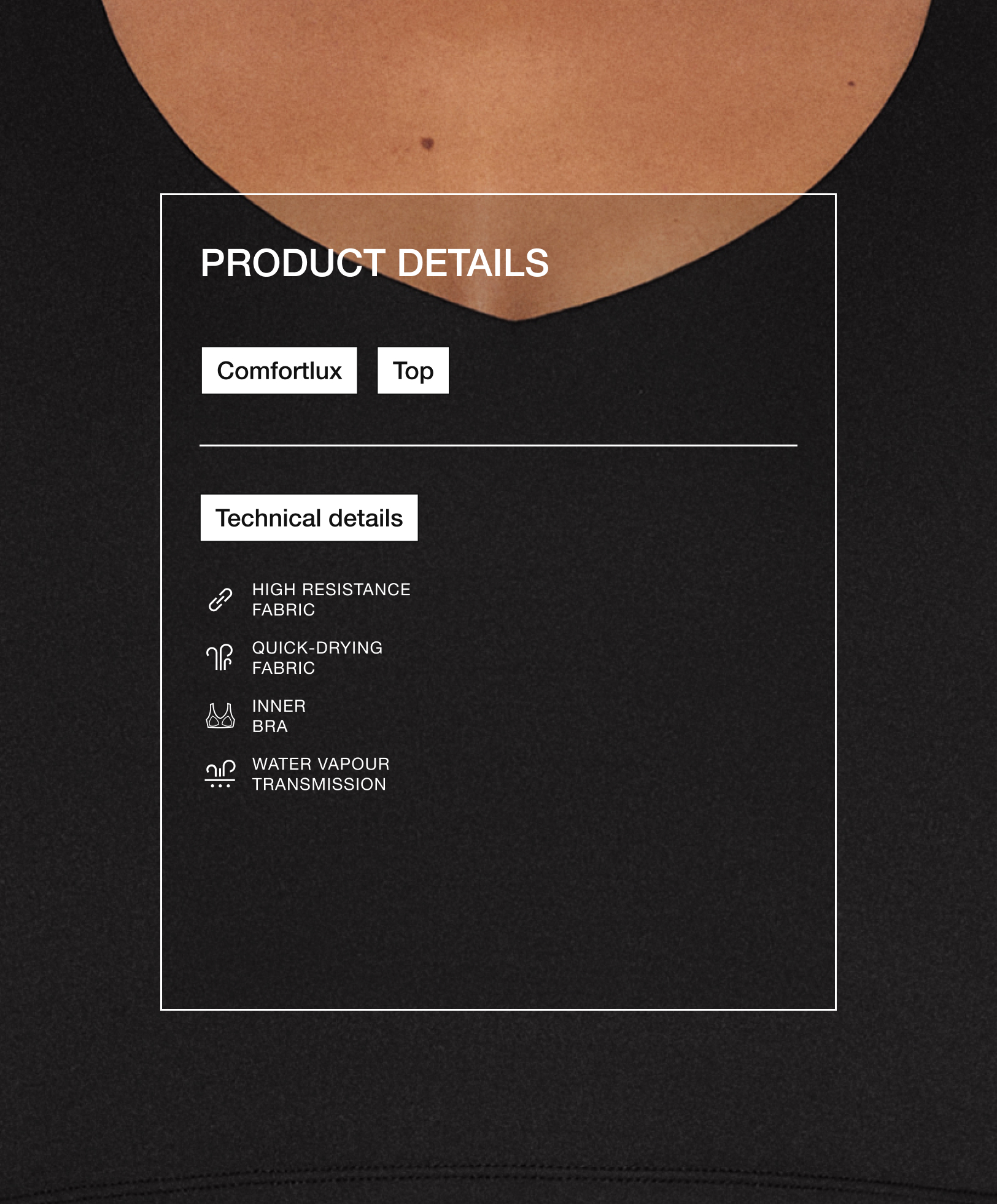 Comfortlux strappy top