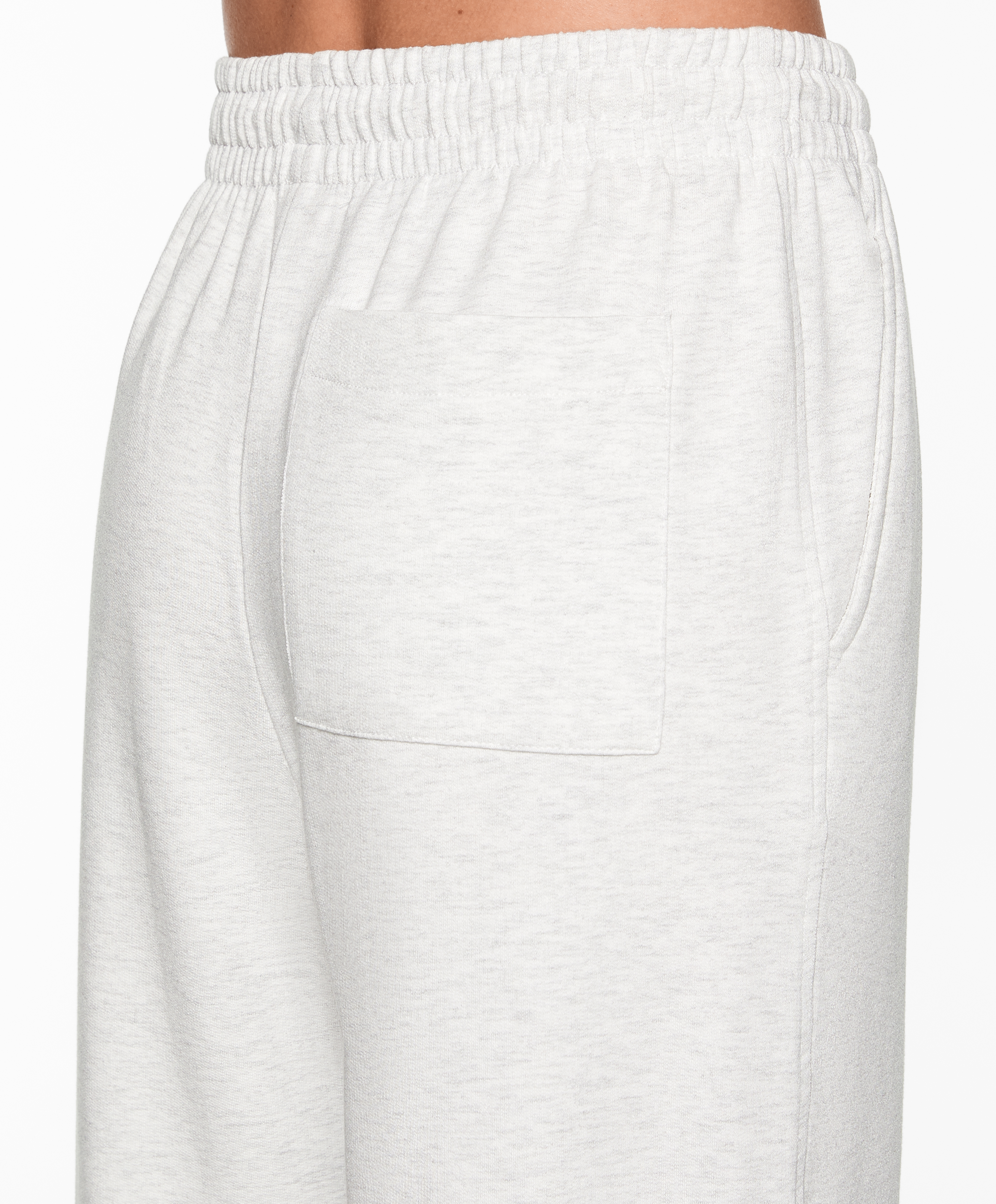 Relaxed straight-leg trousers with cotton and modal