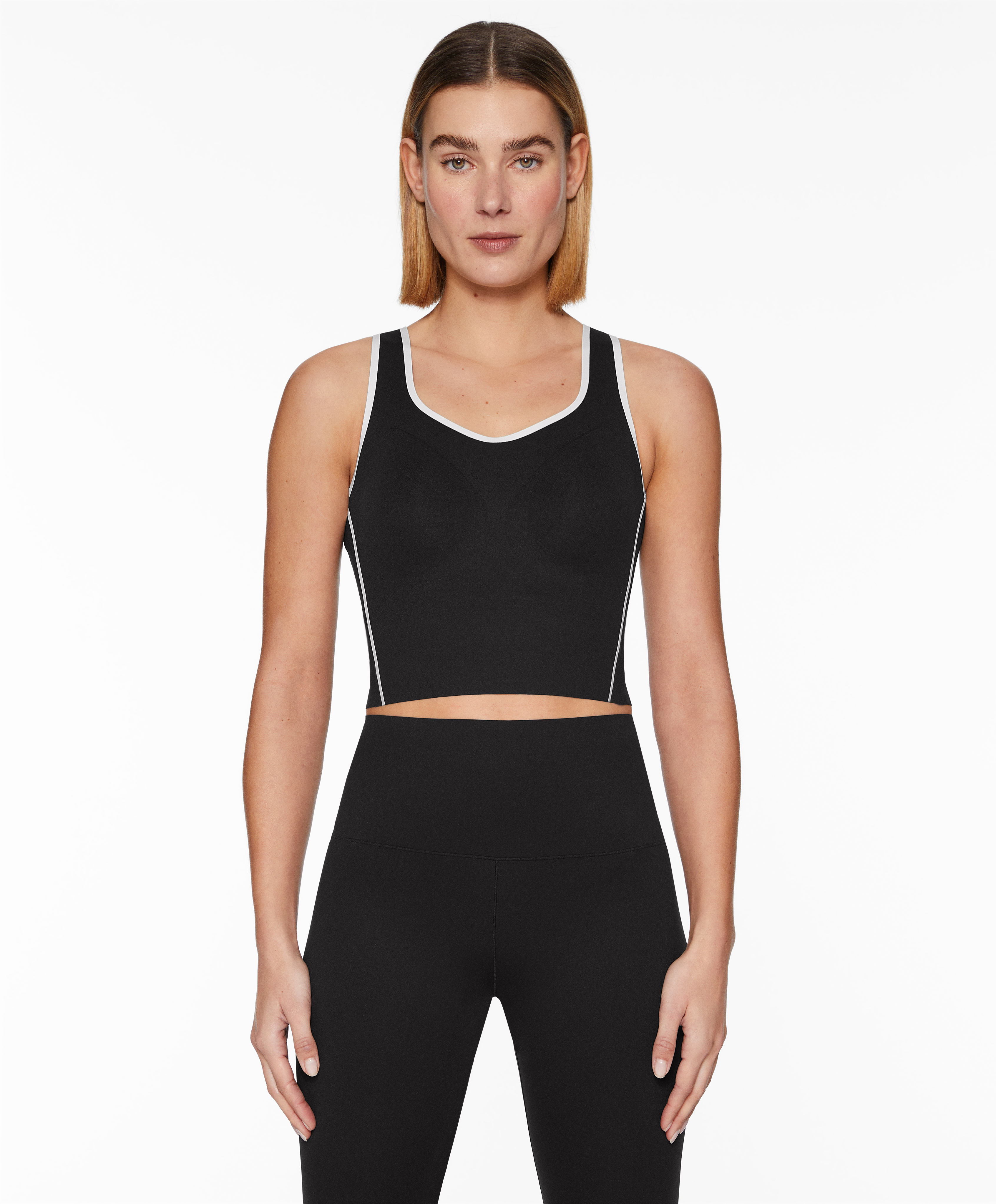 Perfect-adapt piping tank top