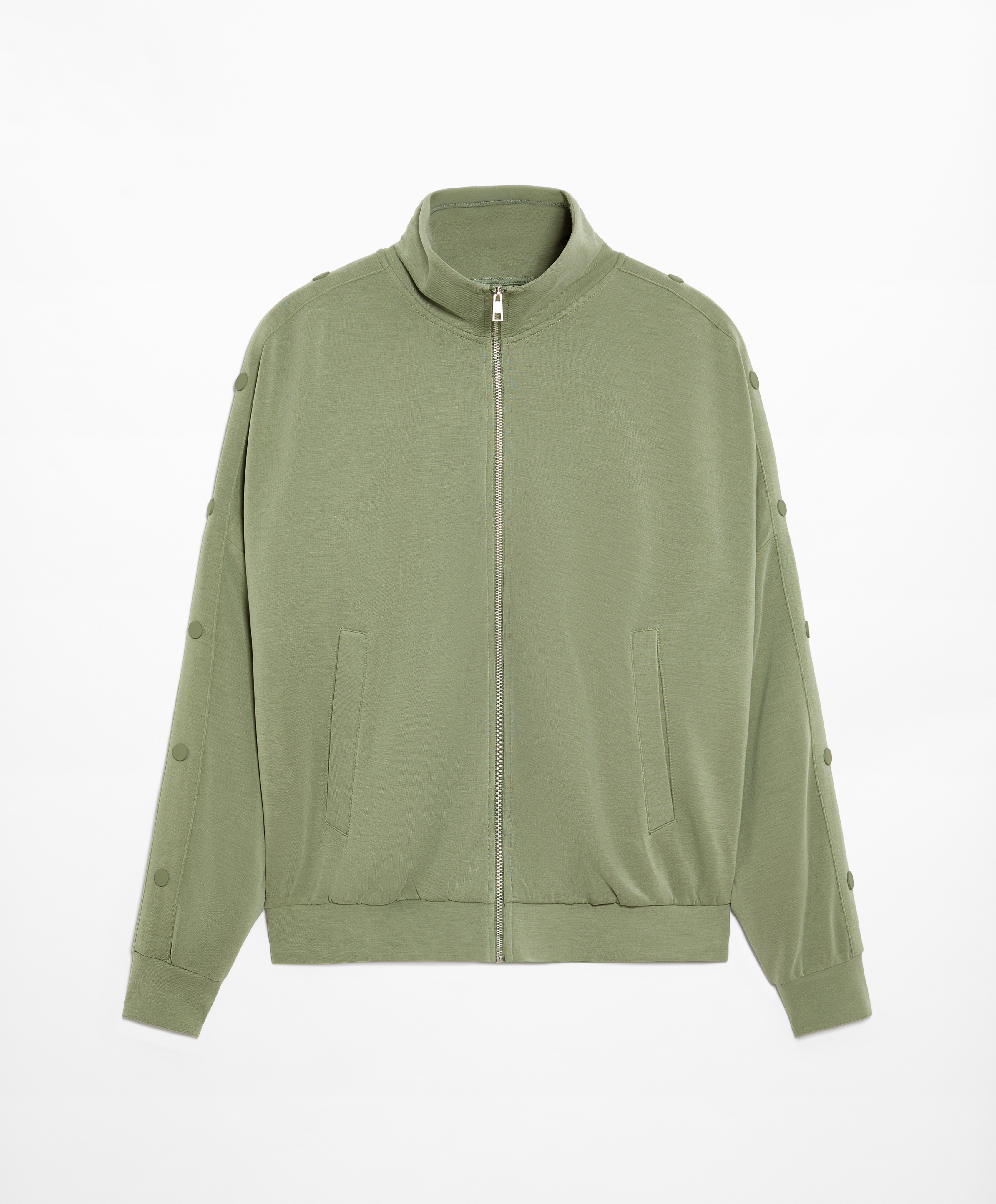 Jacket with modal and buttons