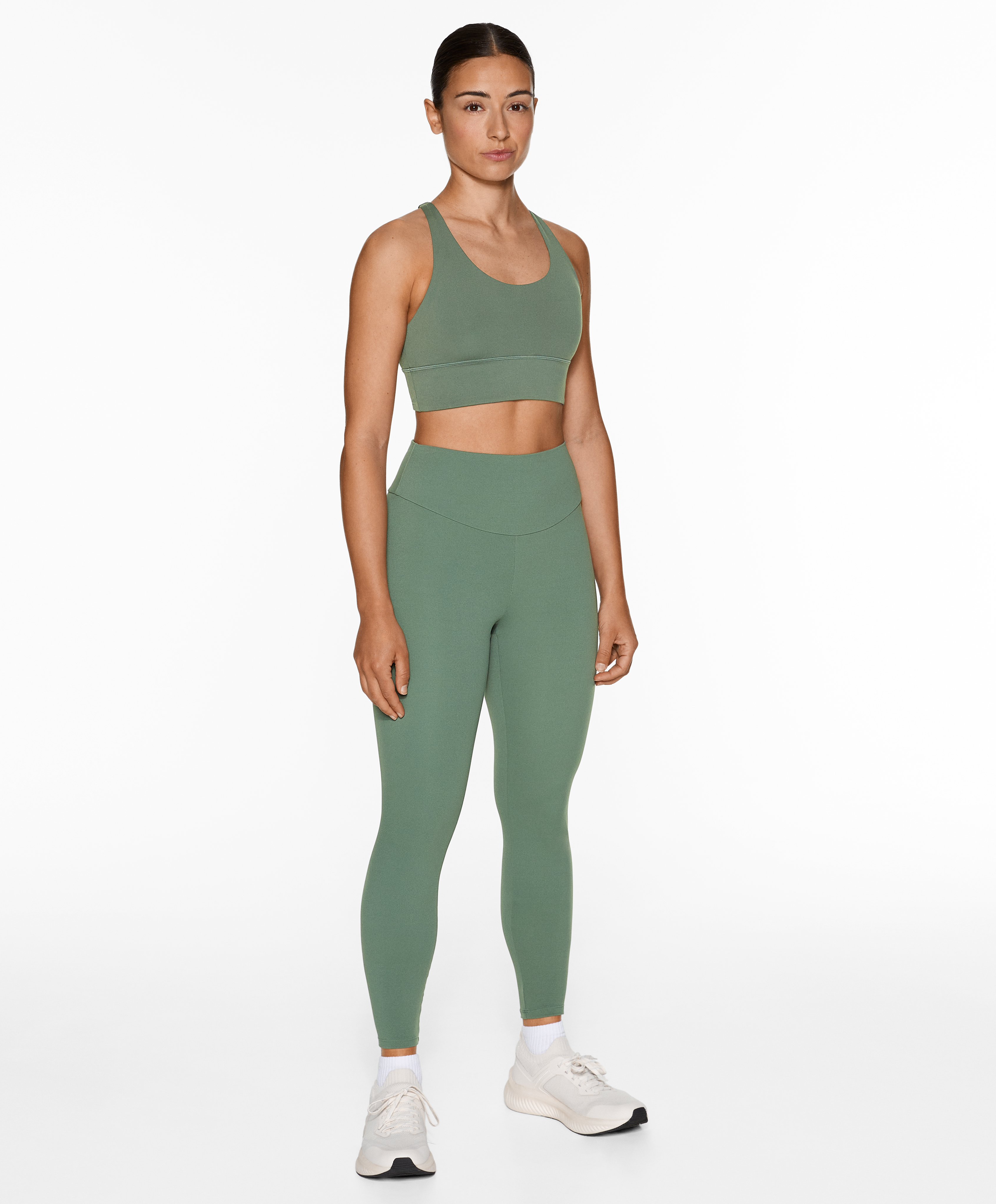 Comfortlux high-rise ankle-length leggings