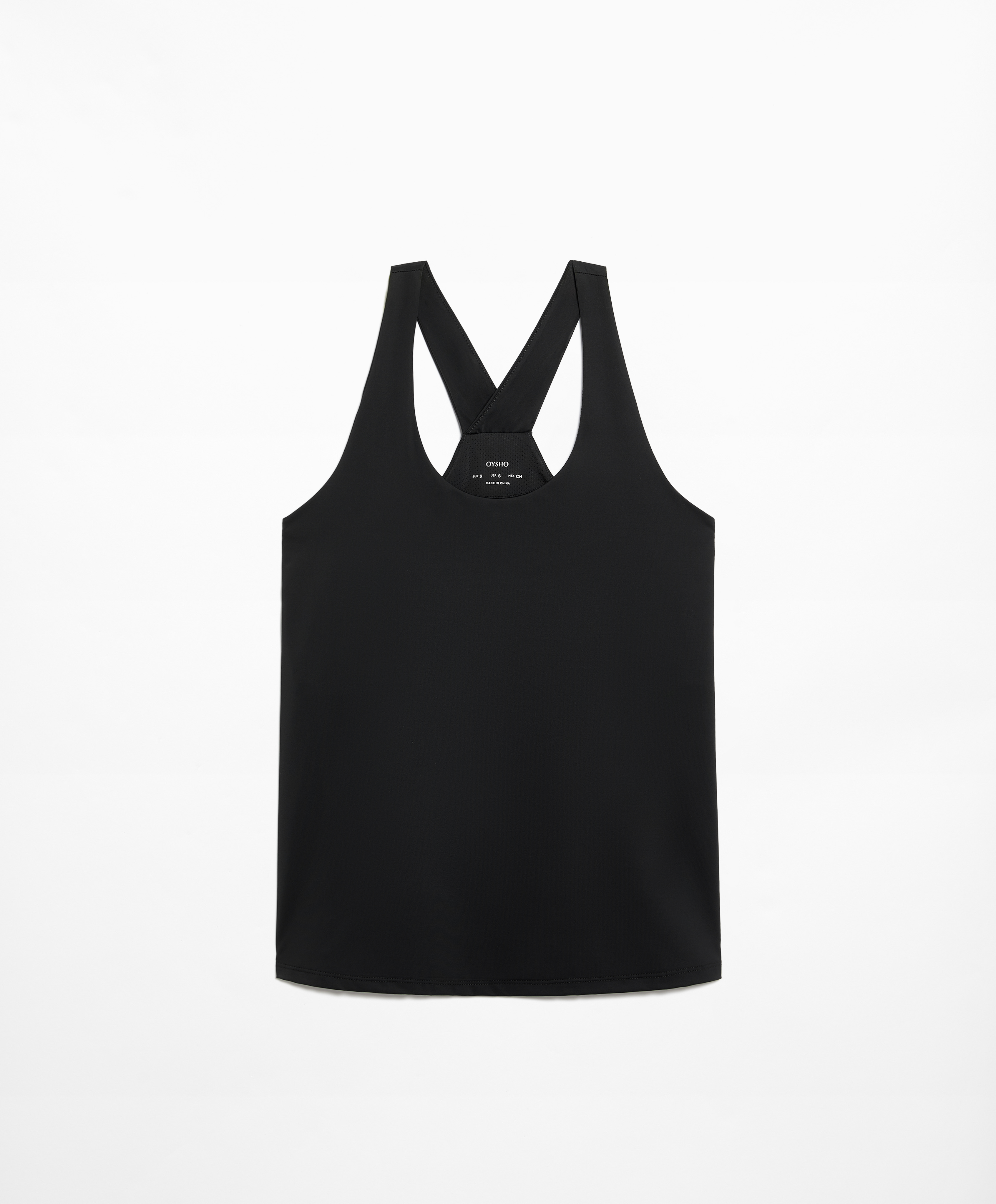 Wide-strap technical top