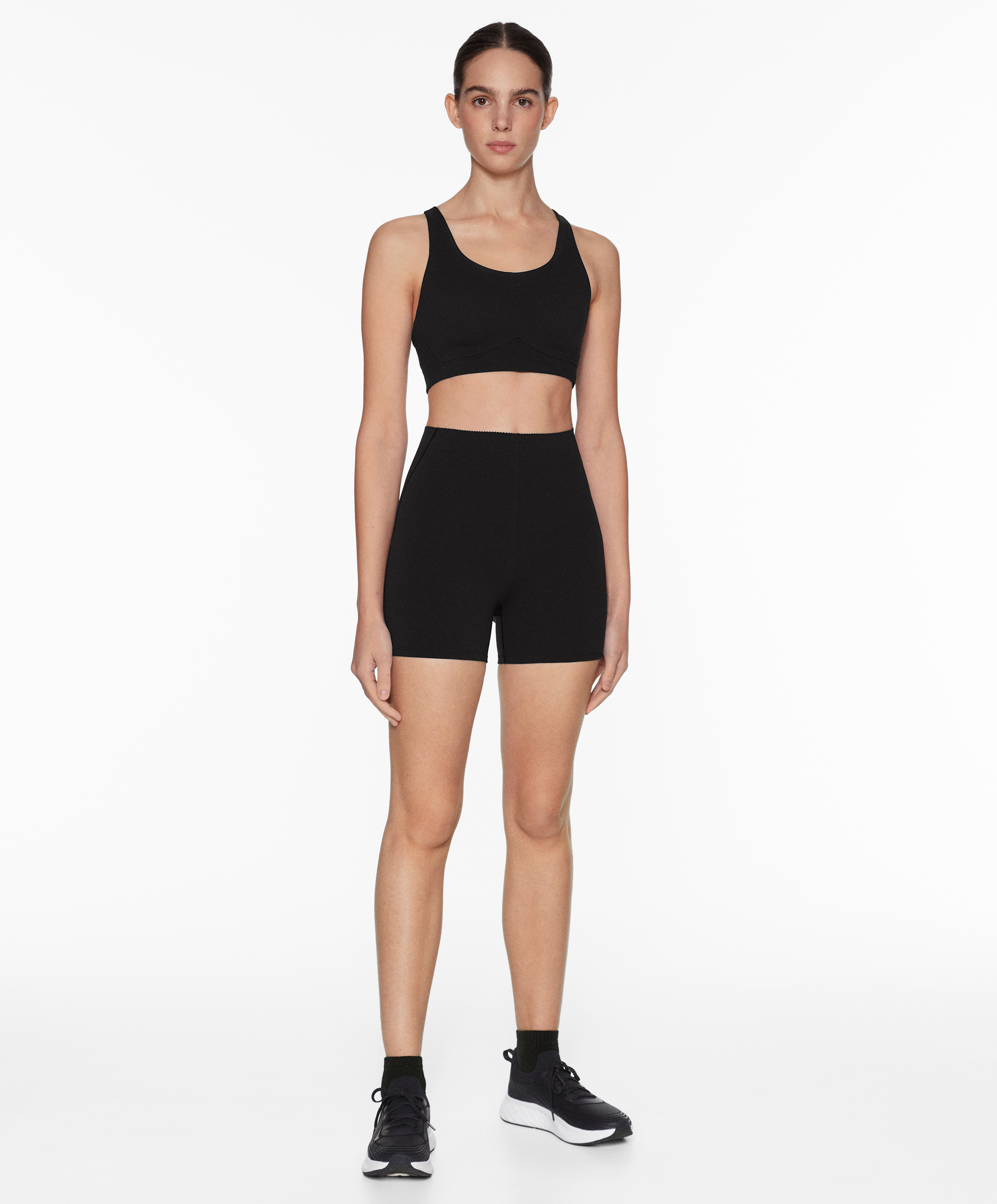 Compressive core control 10cm hot pants