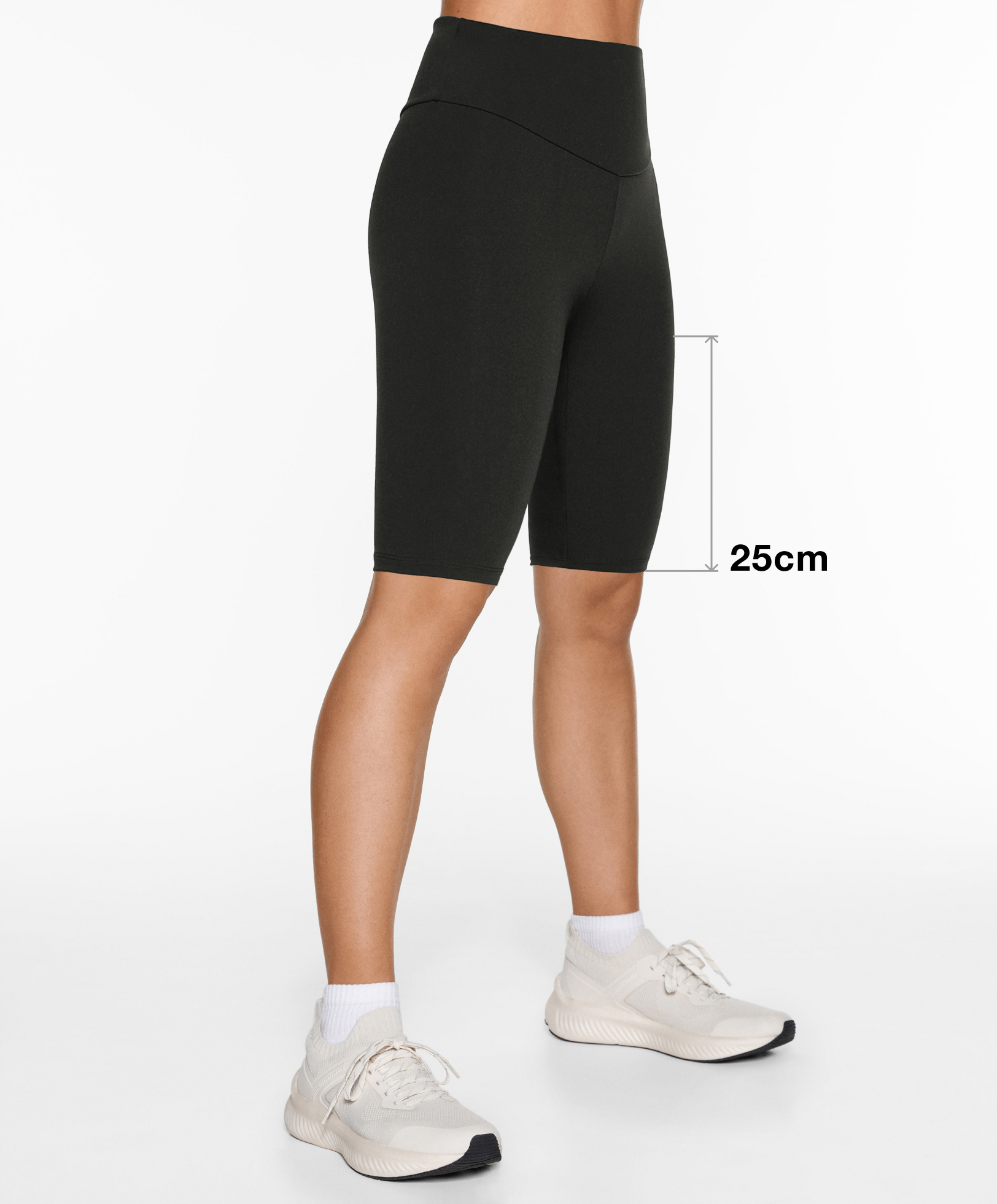Comfortlux high-rise 25cm cycle leggings