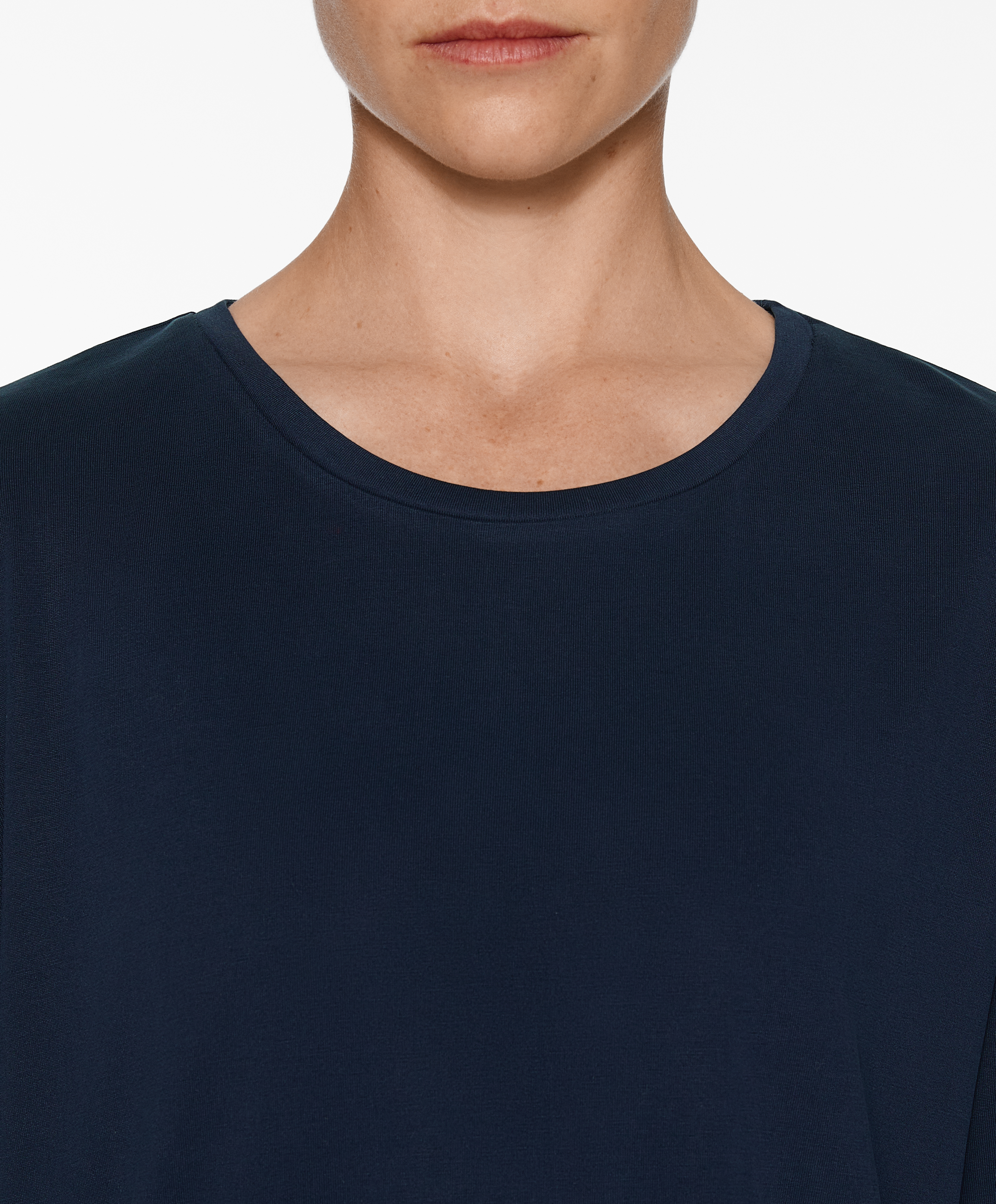 Modal blend short-sleeved T-shirt