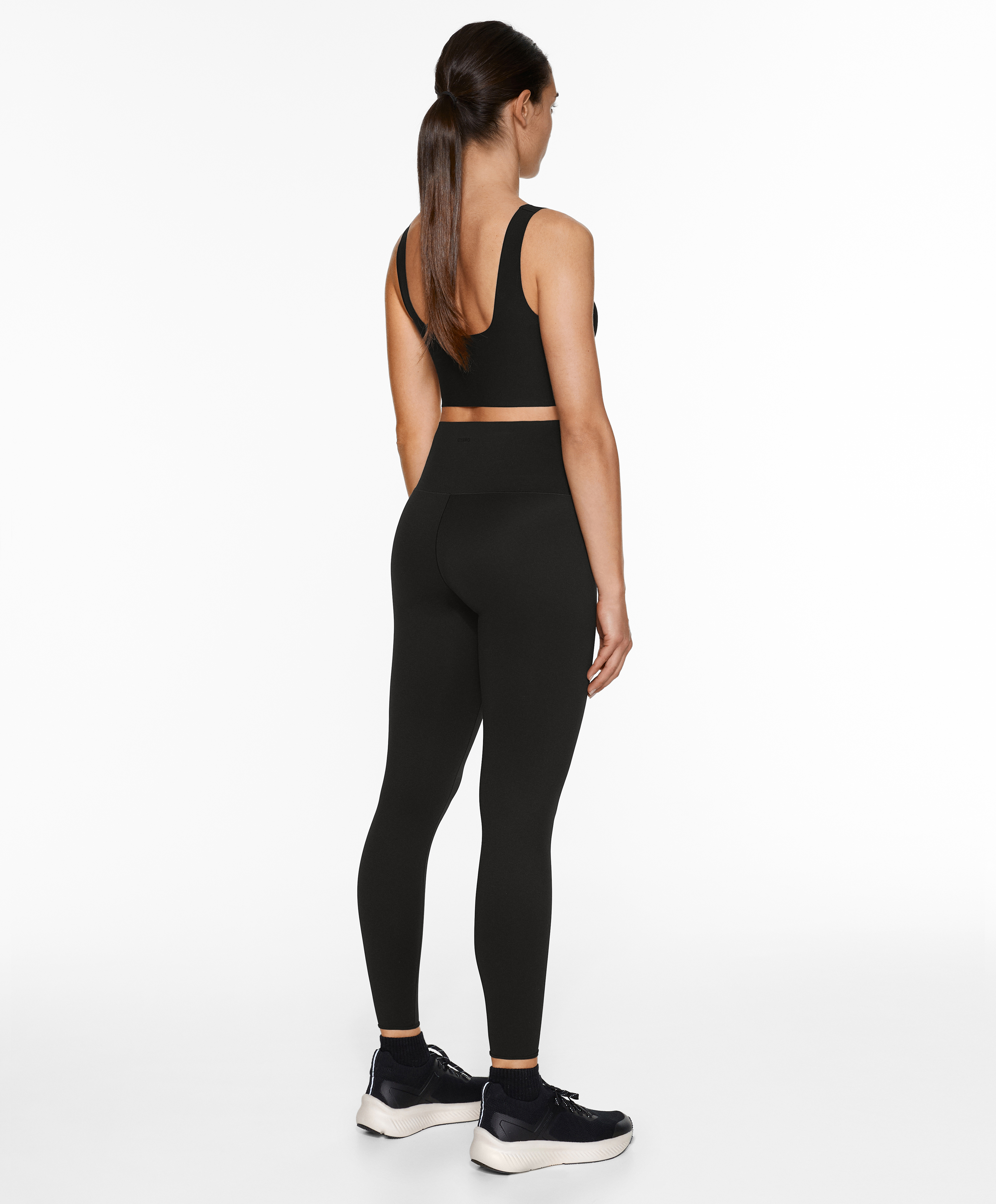 Perfect-adapt high-rise 65cm ankle-length leggings