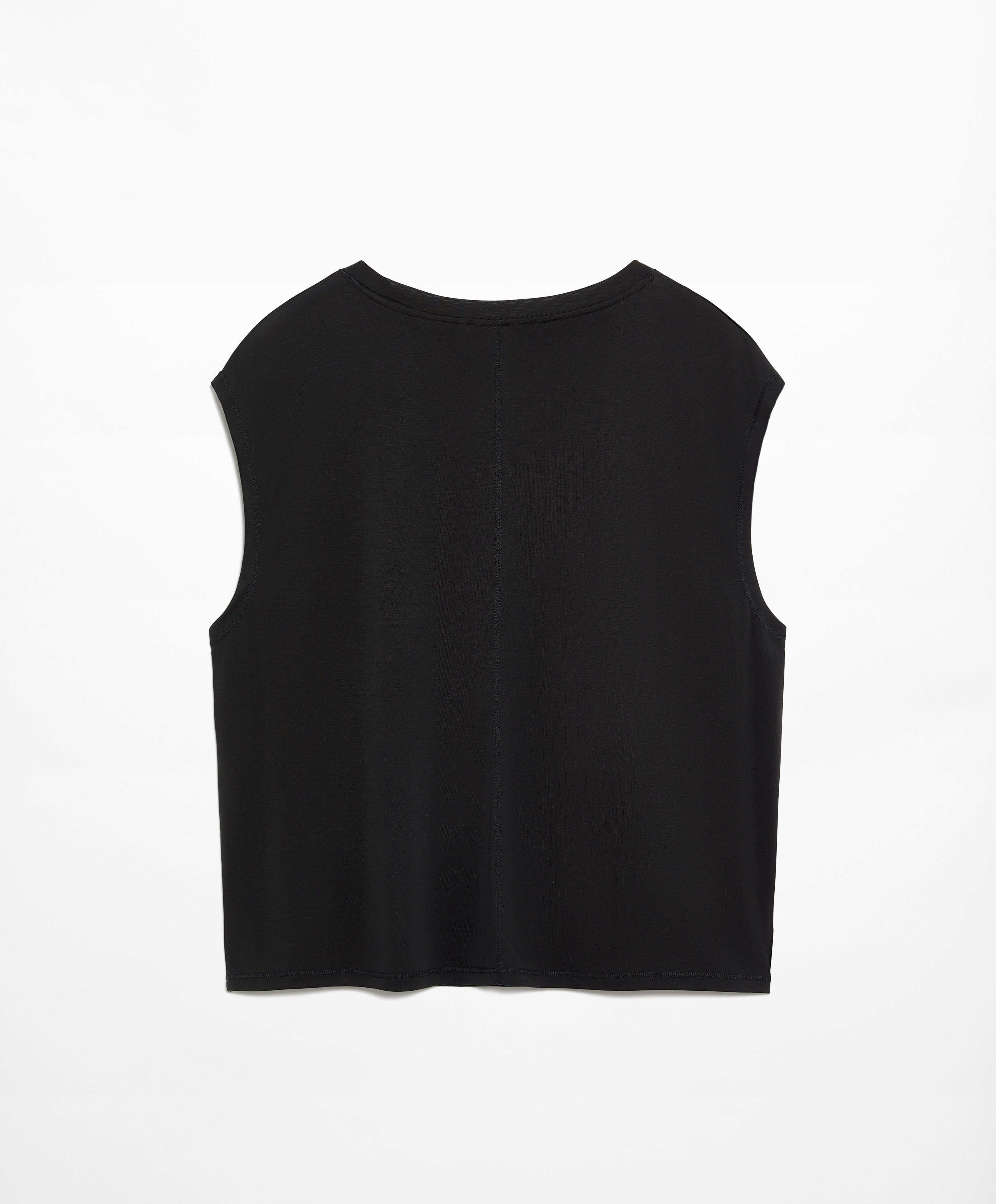 Modal blend short-sleeved T-shirt