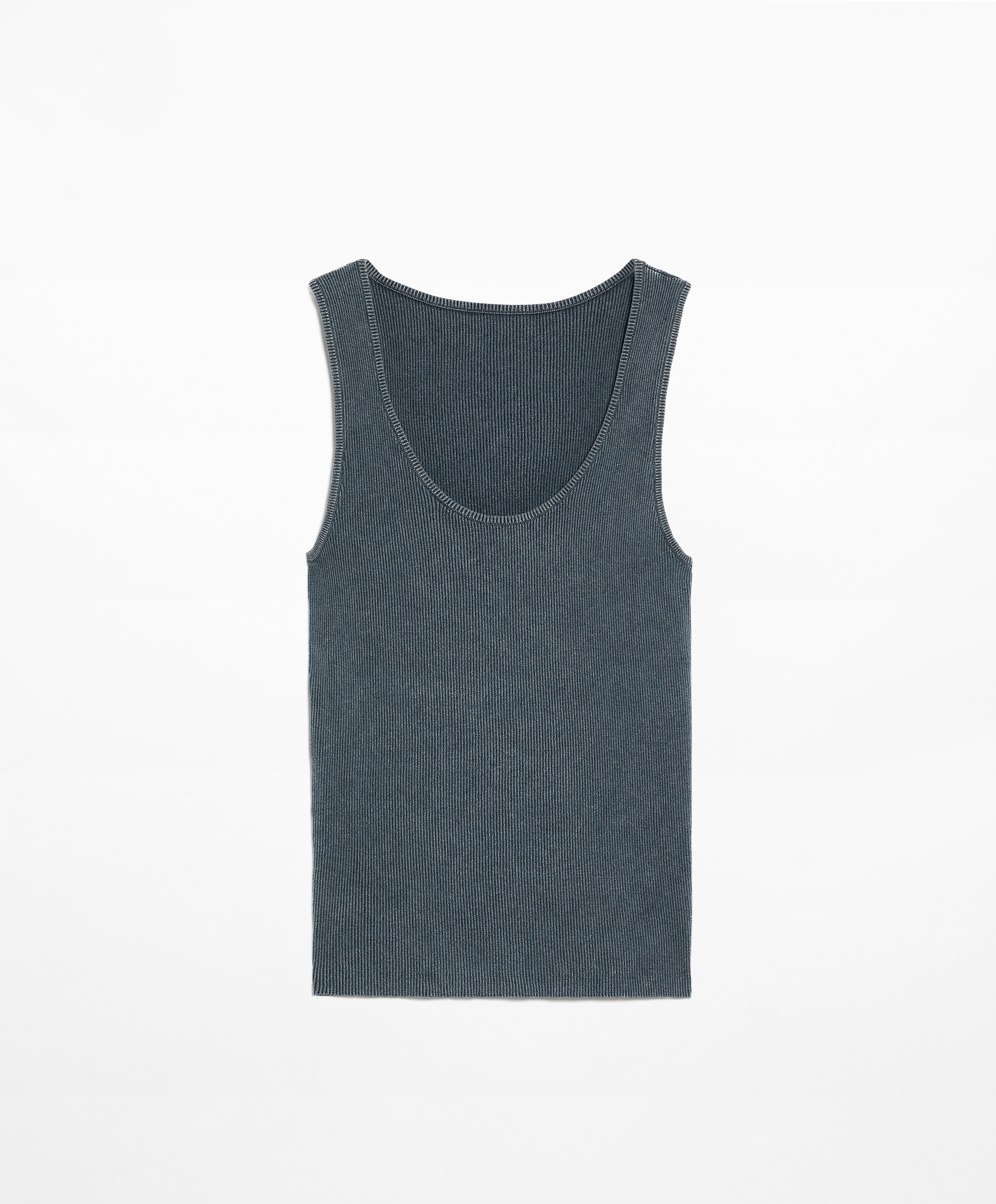 Ribbed vest top