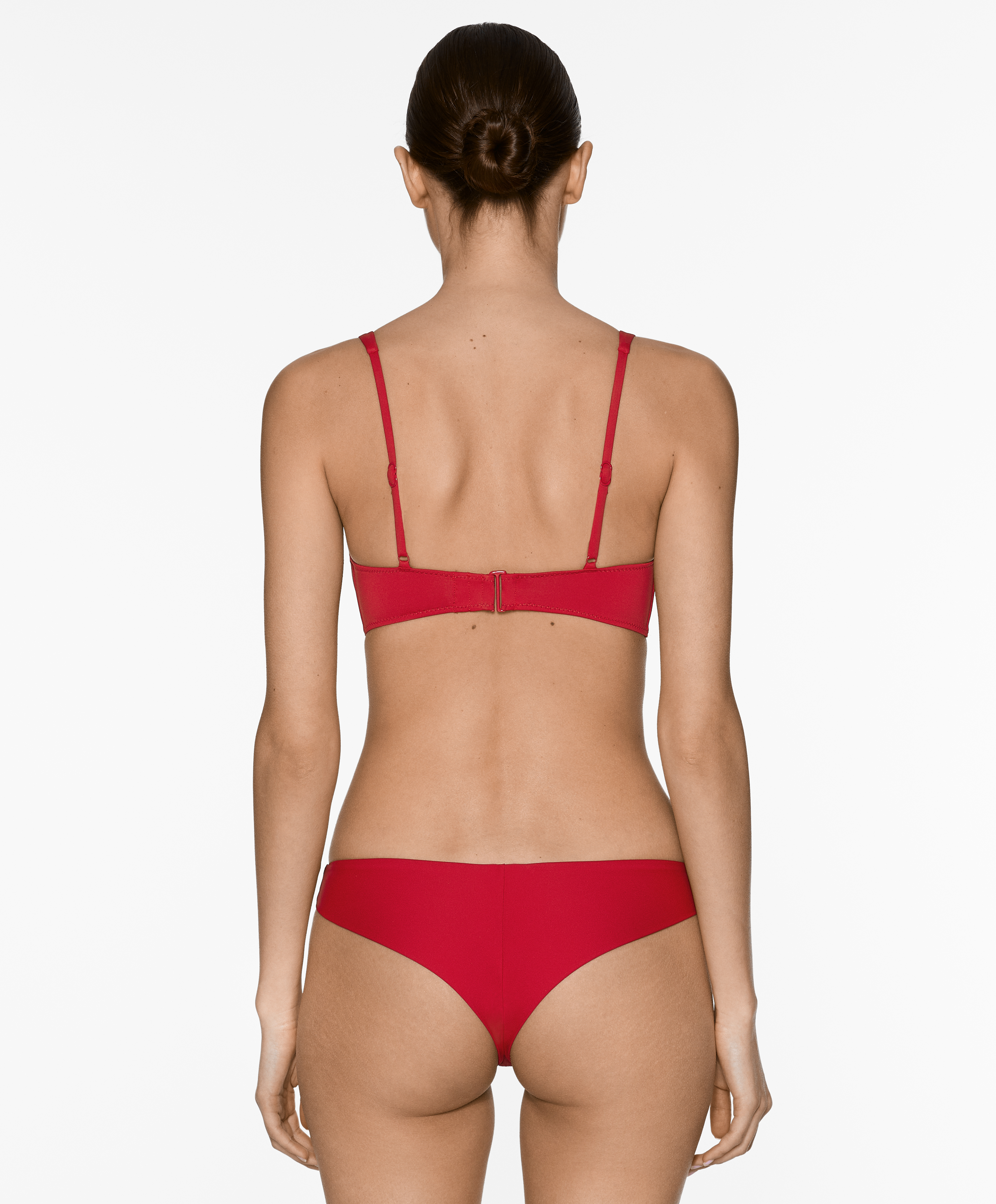 U-cut Brazilian bikini briefs