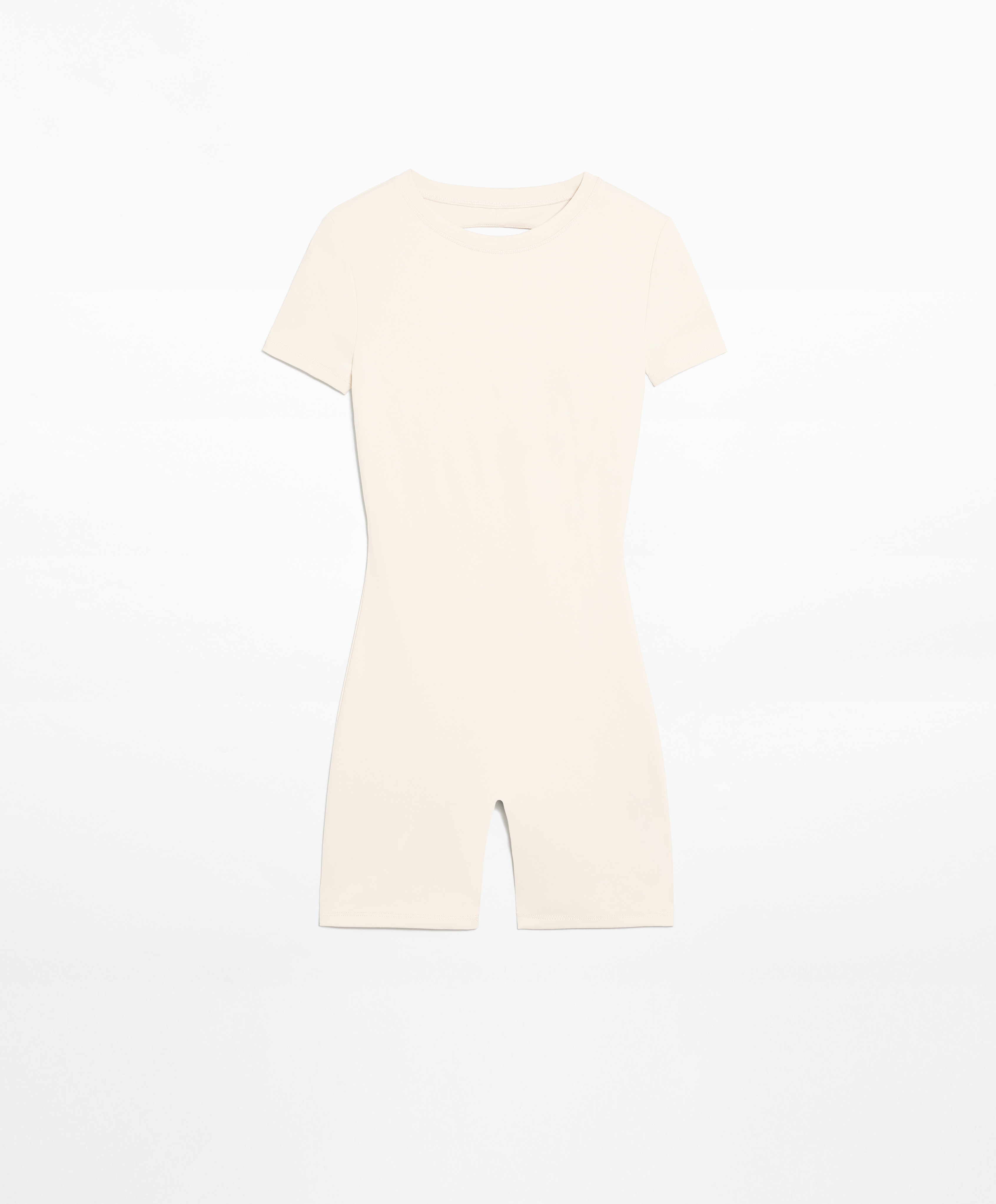 Open-back Comfortlux short jumpsuit