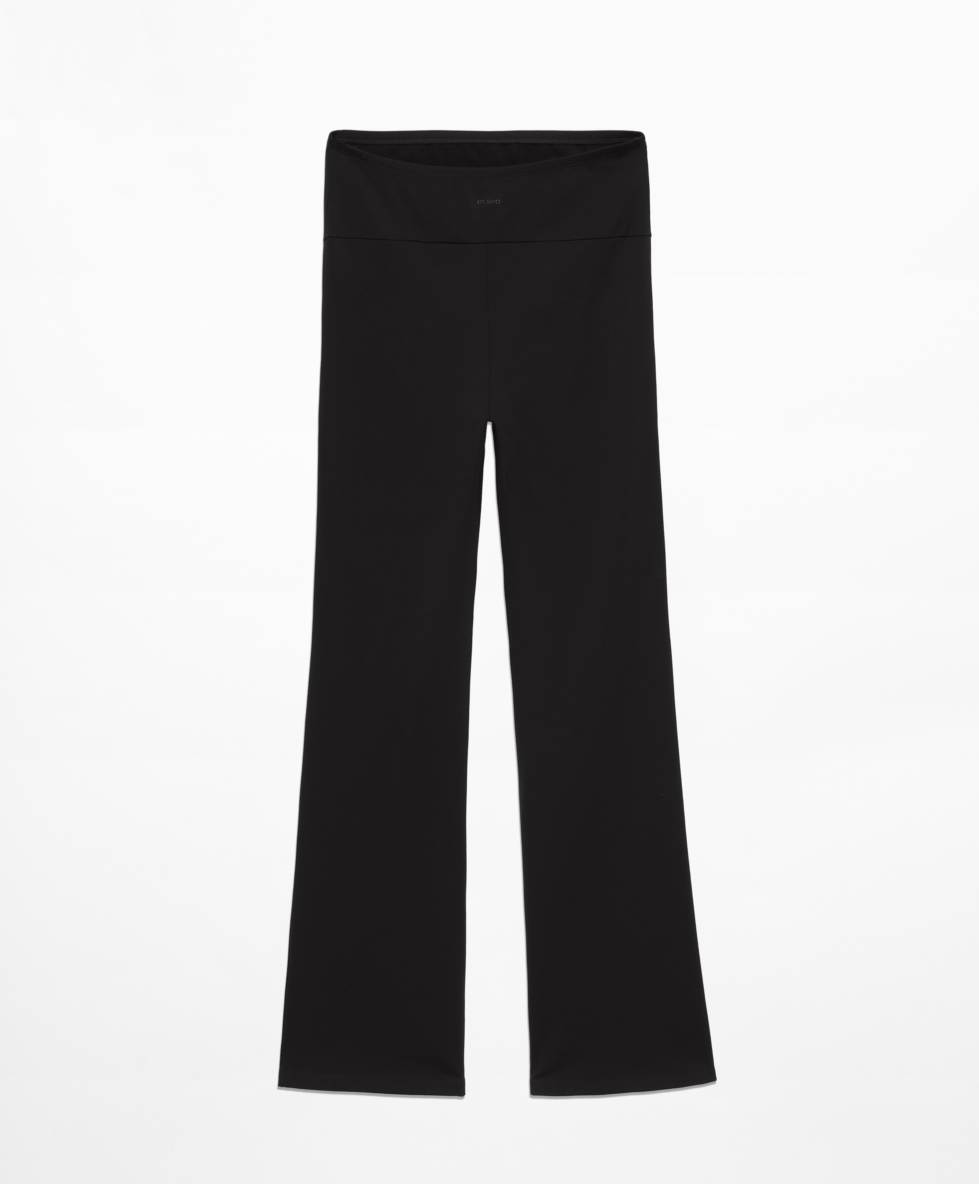 Warm maternity flare trousers