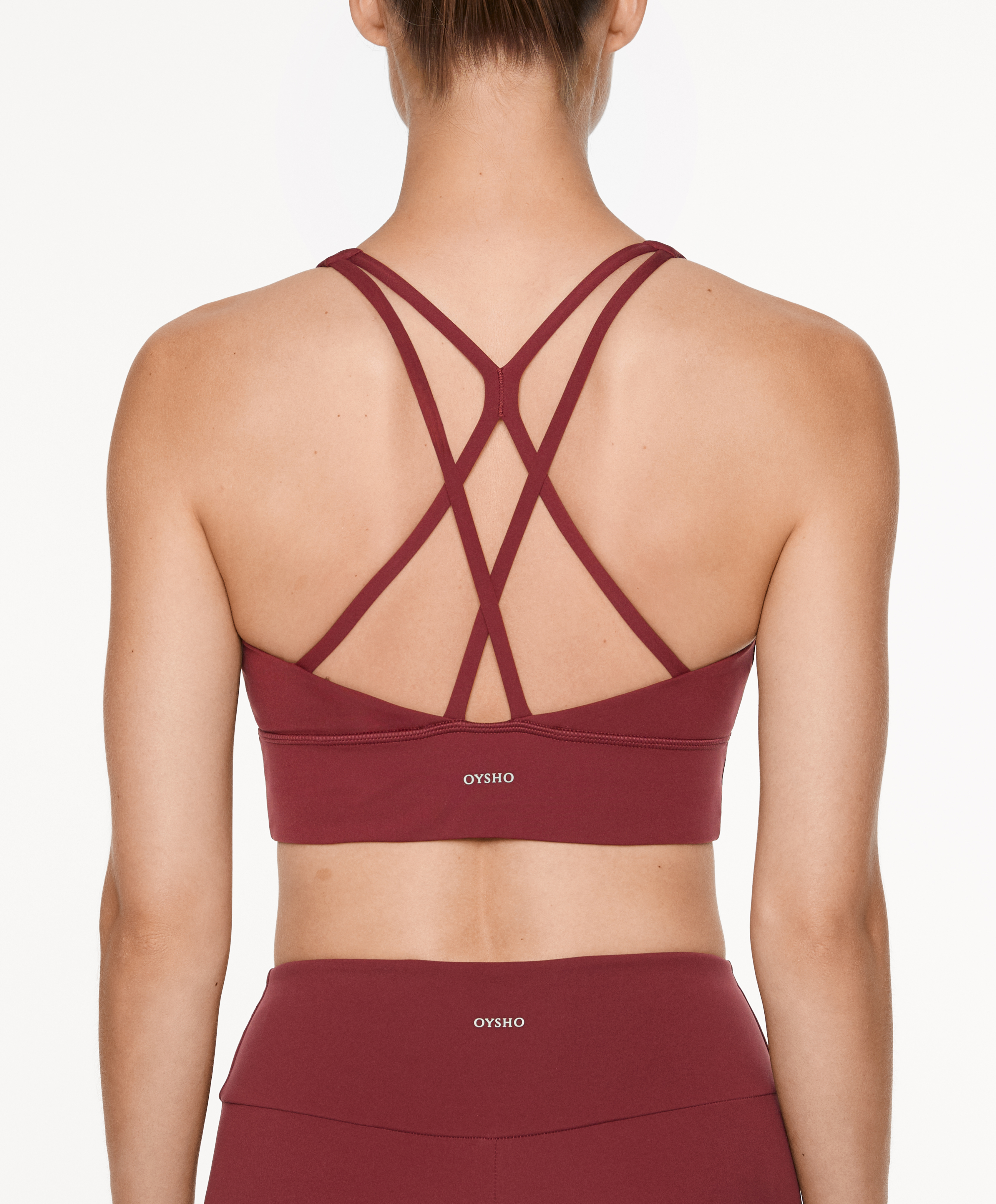 Medium-support comfortlux sports bra with cups