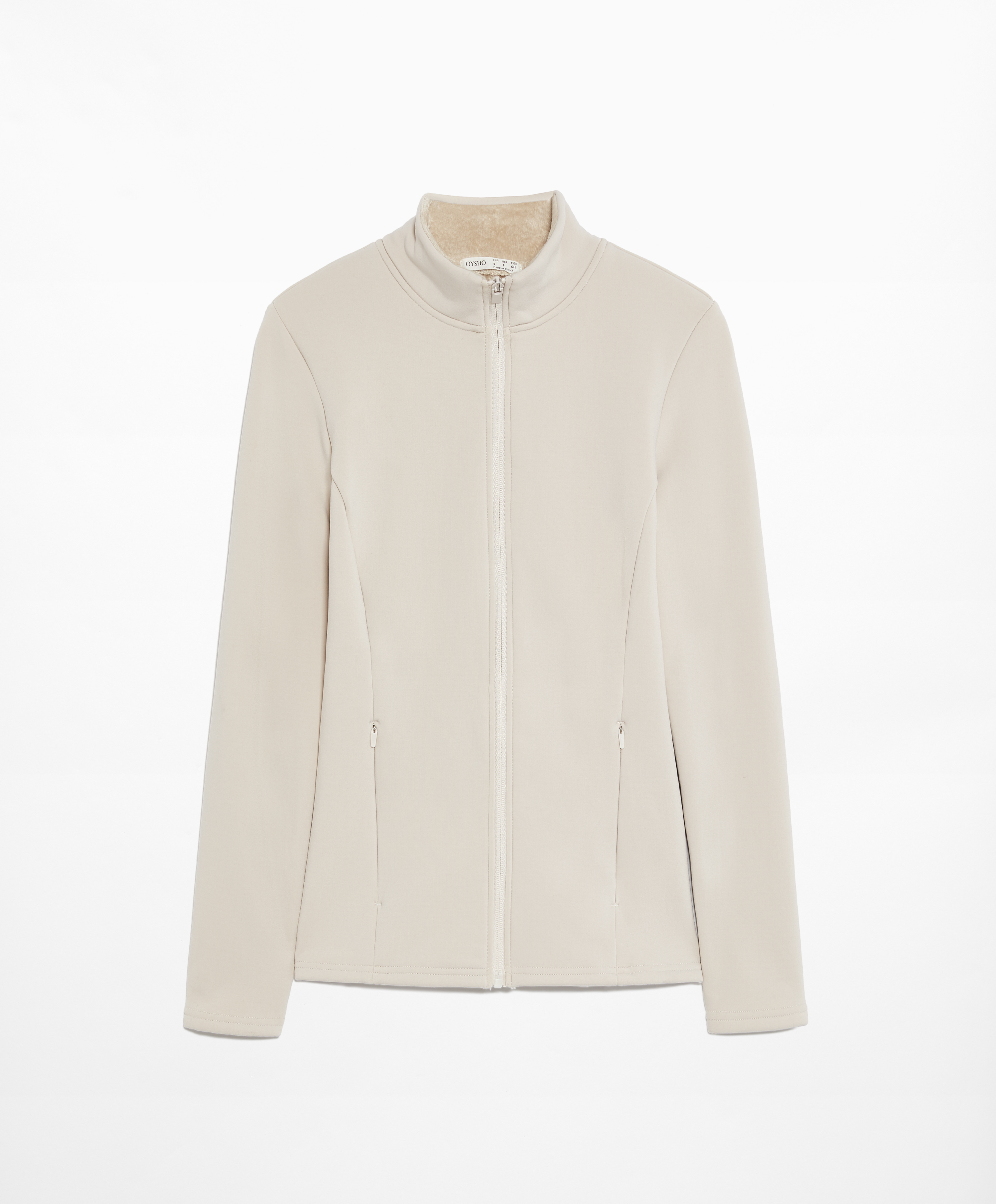 Super-extra-warm seamless technical jacket
