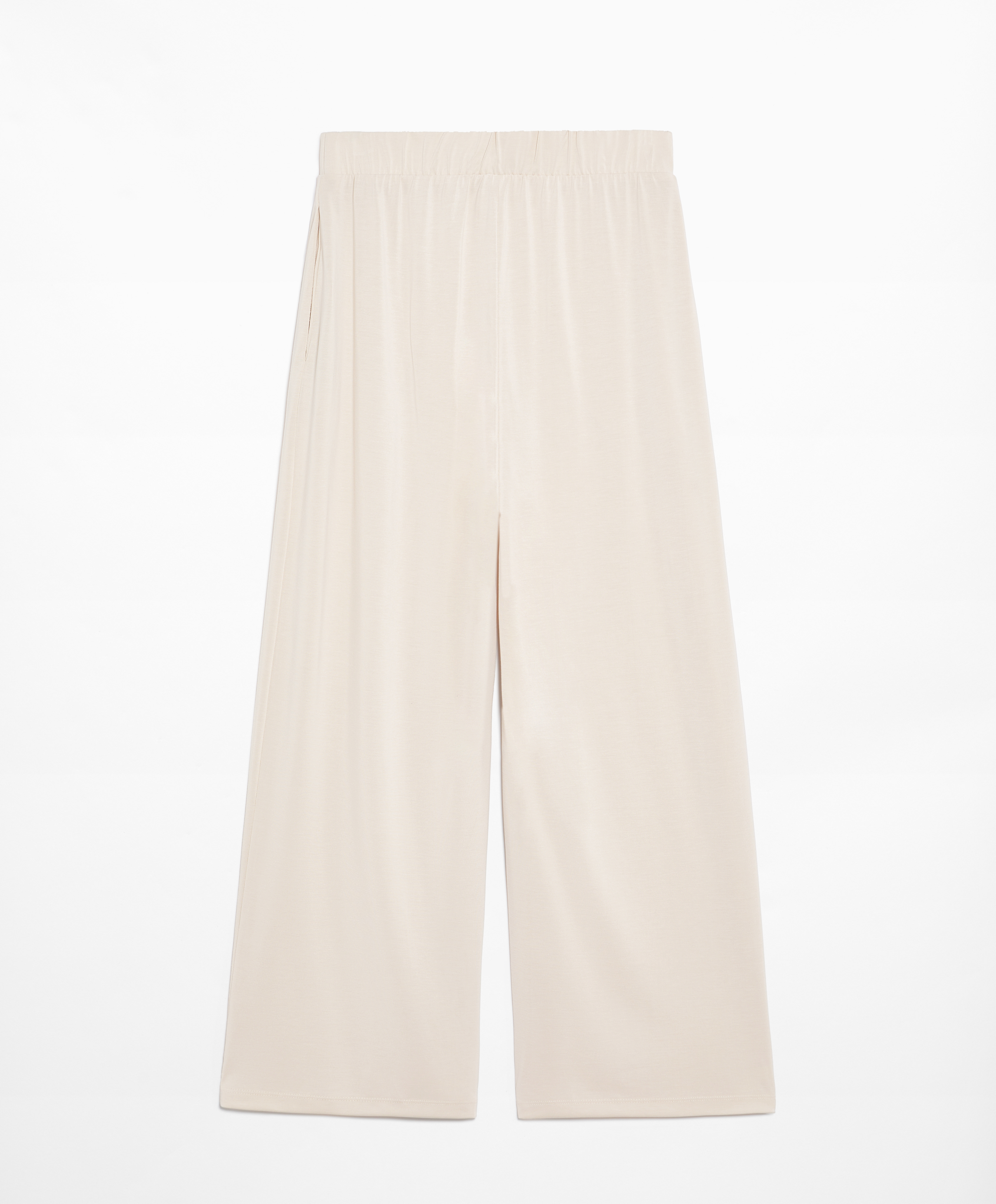 Modal blend crop trousers
