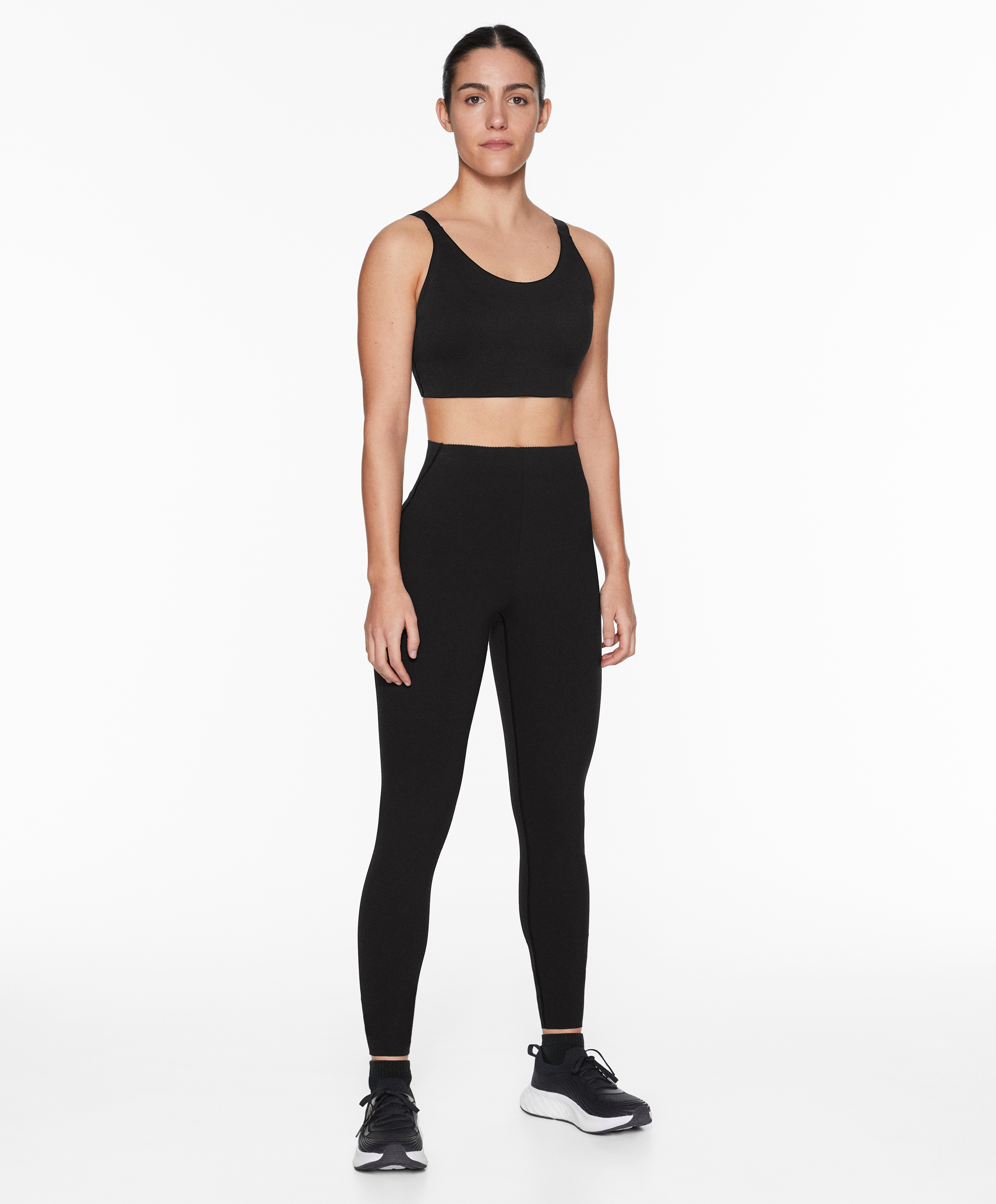 Firm-support sports bra