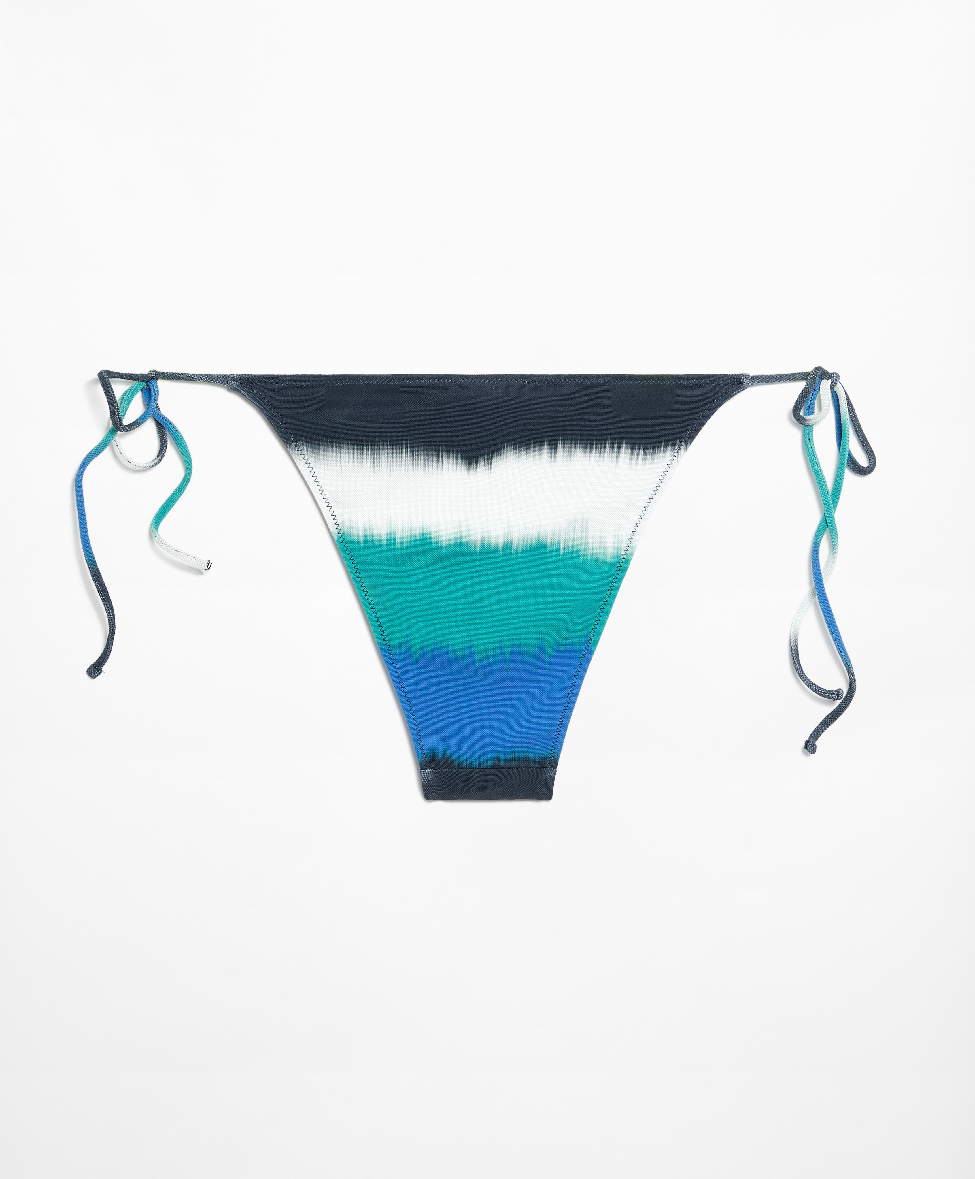 Medium-coverage tie dye tie bikini briefs