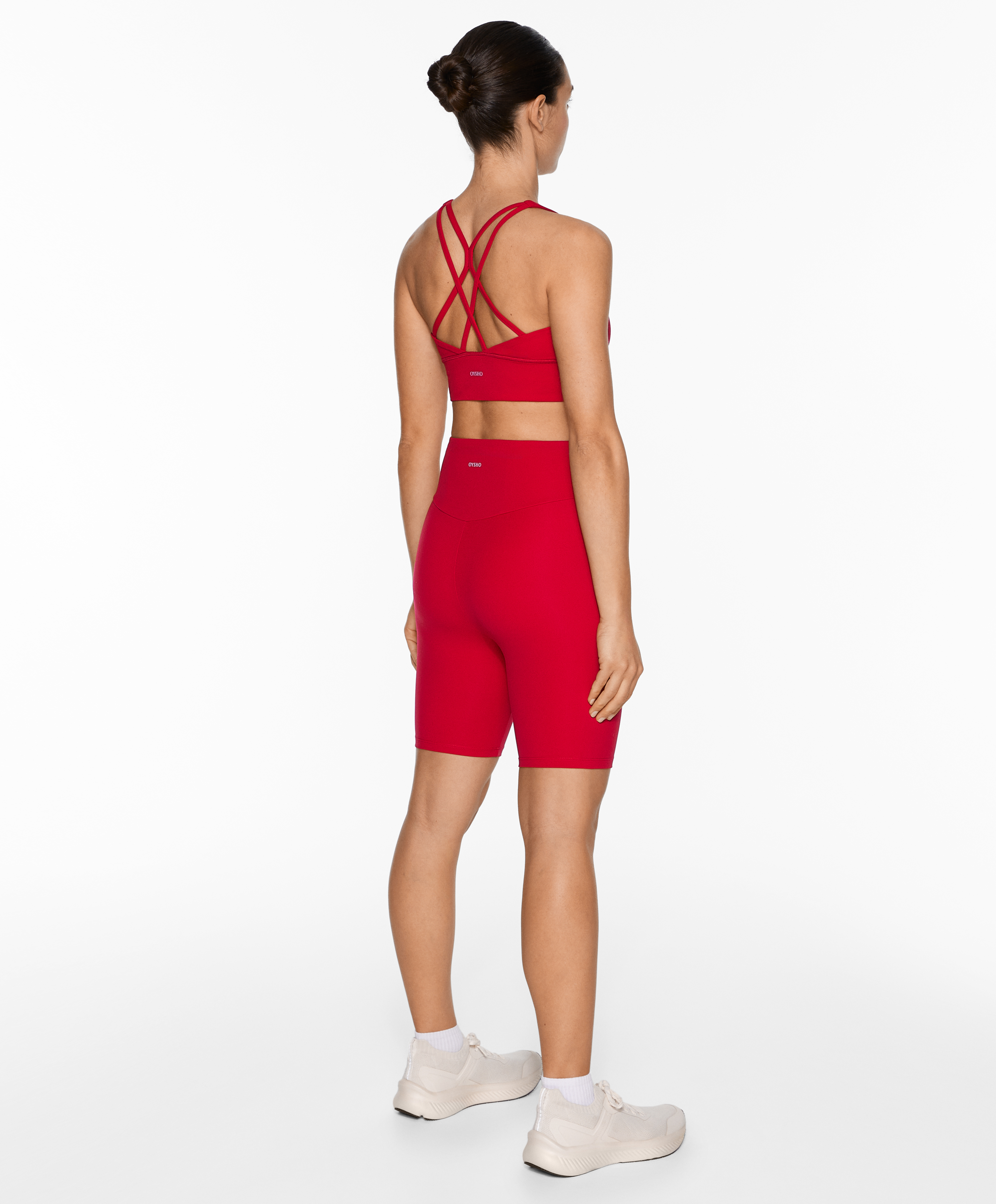 Comfortlux high-rise 20cm biker leggings