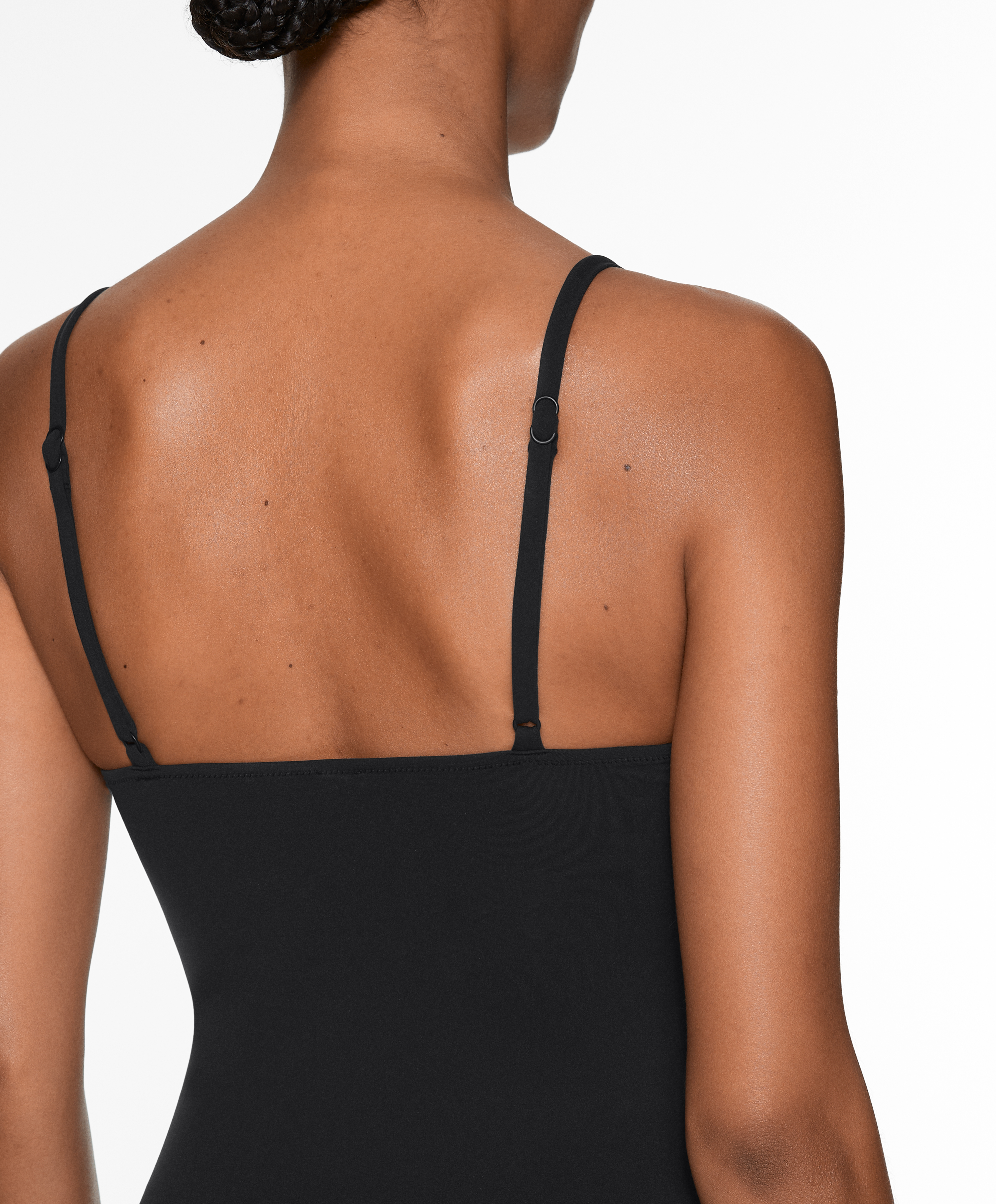 Compressive bandeau swimsuit