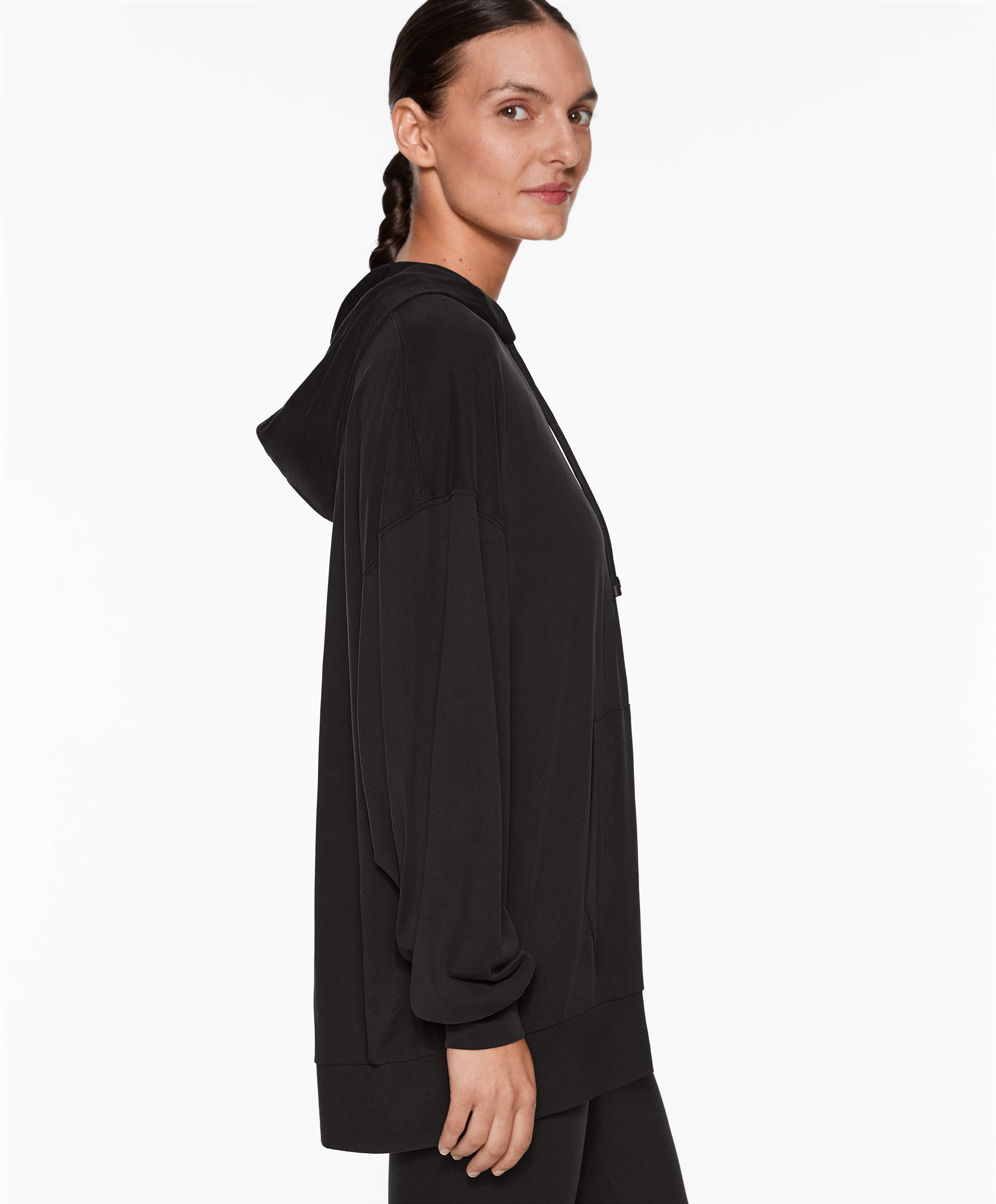Modal blend oversize hoodie
