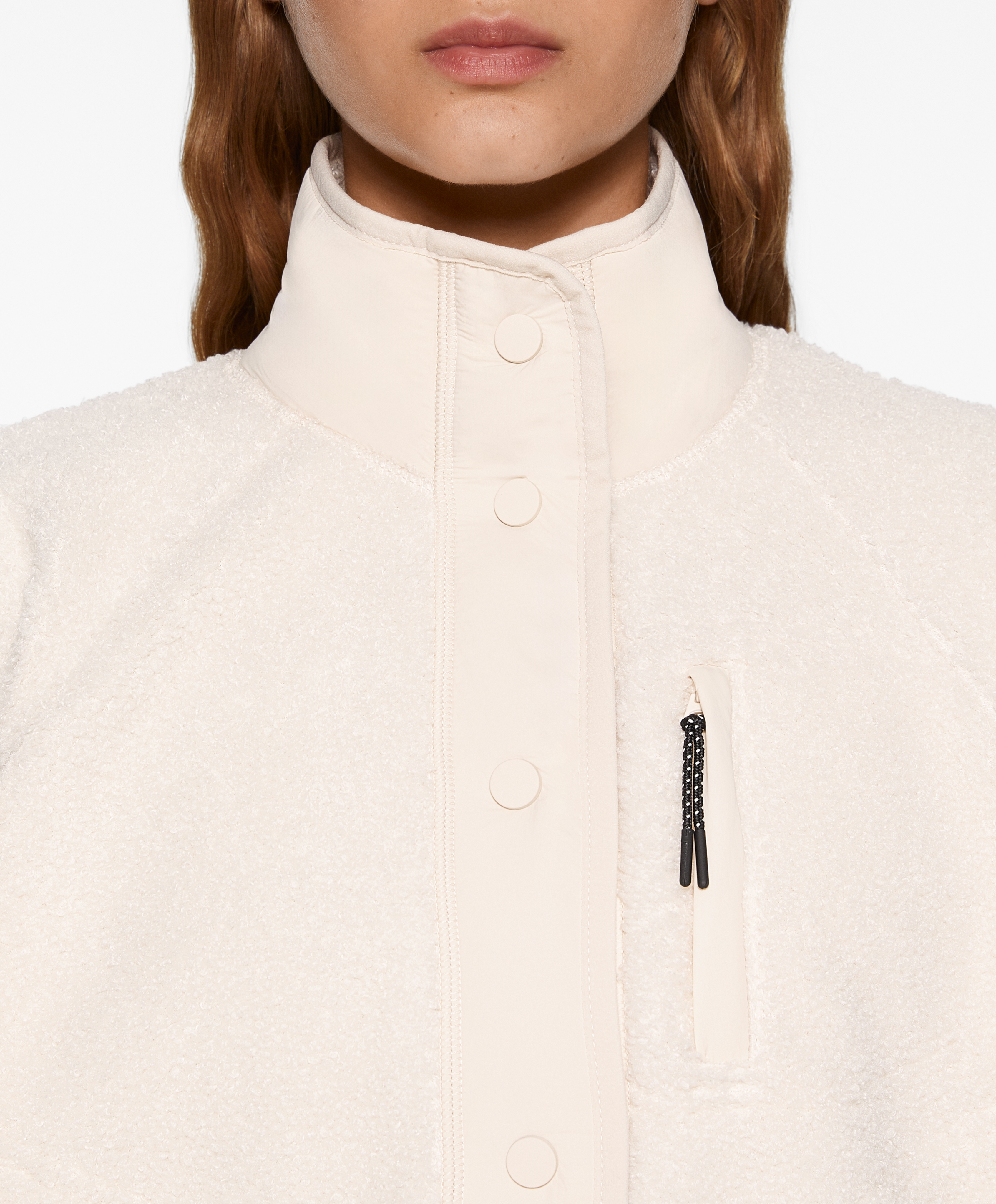 Faux-shearling jacket
