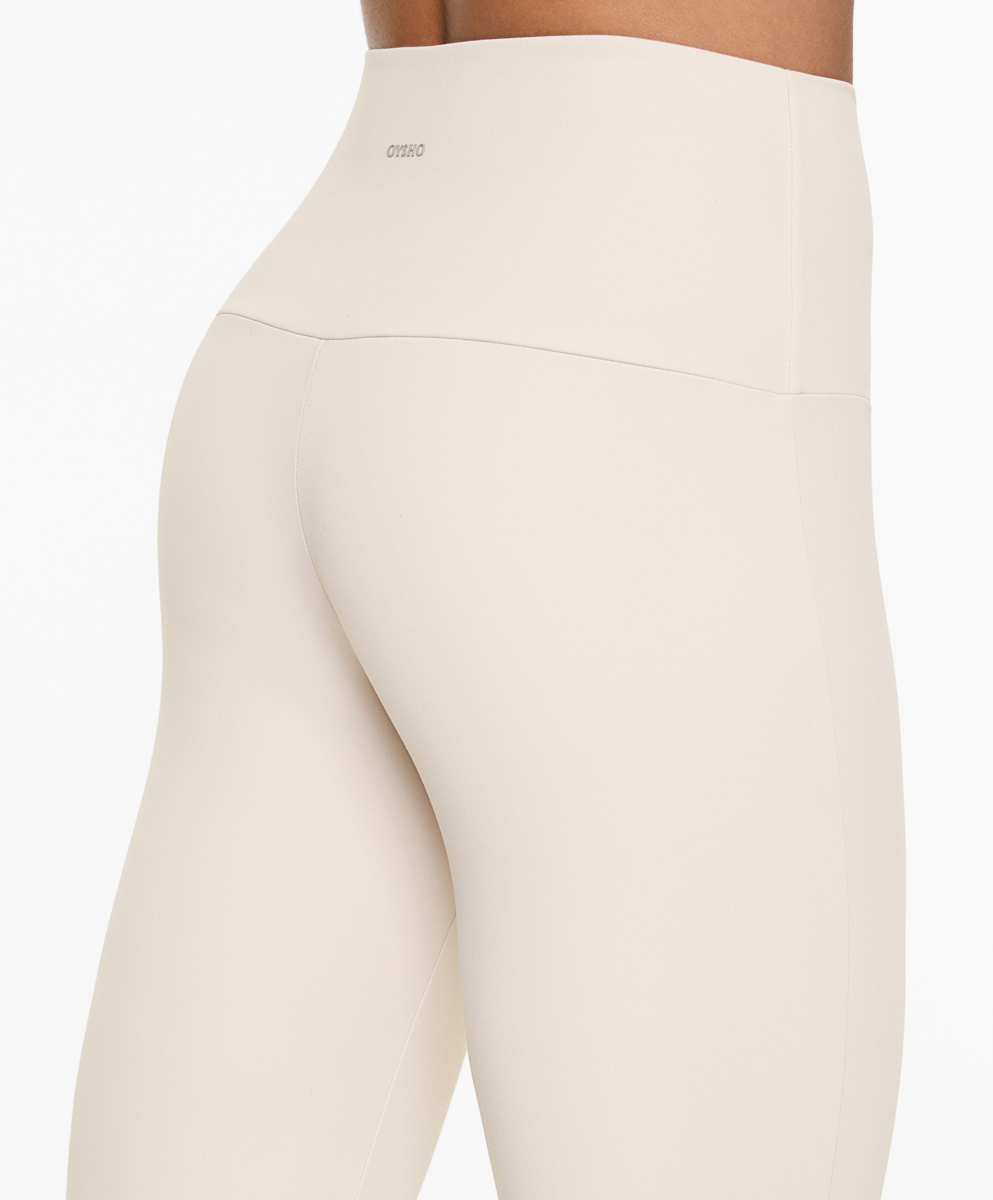 High-rise comfortlux flare trousers