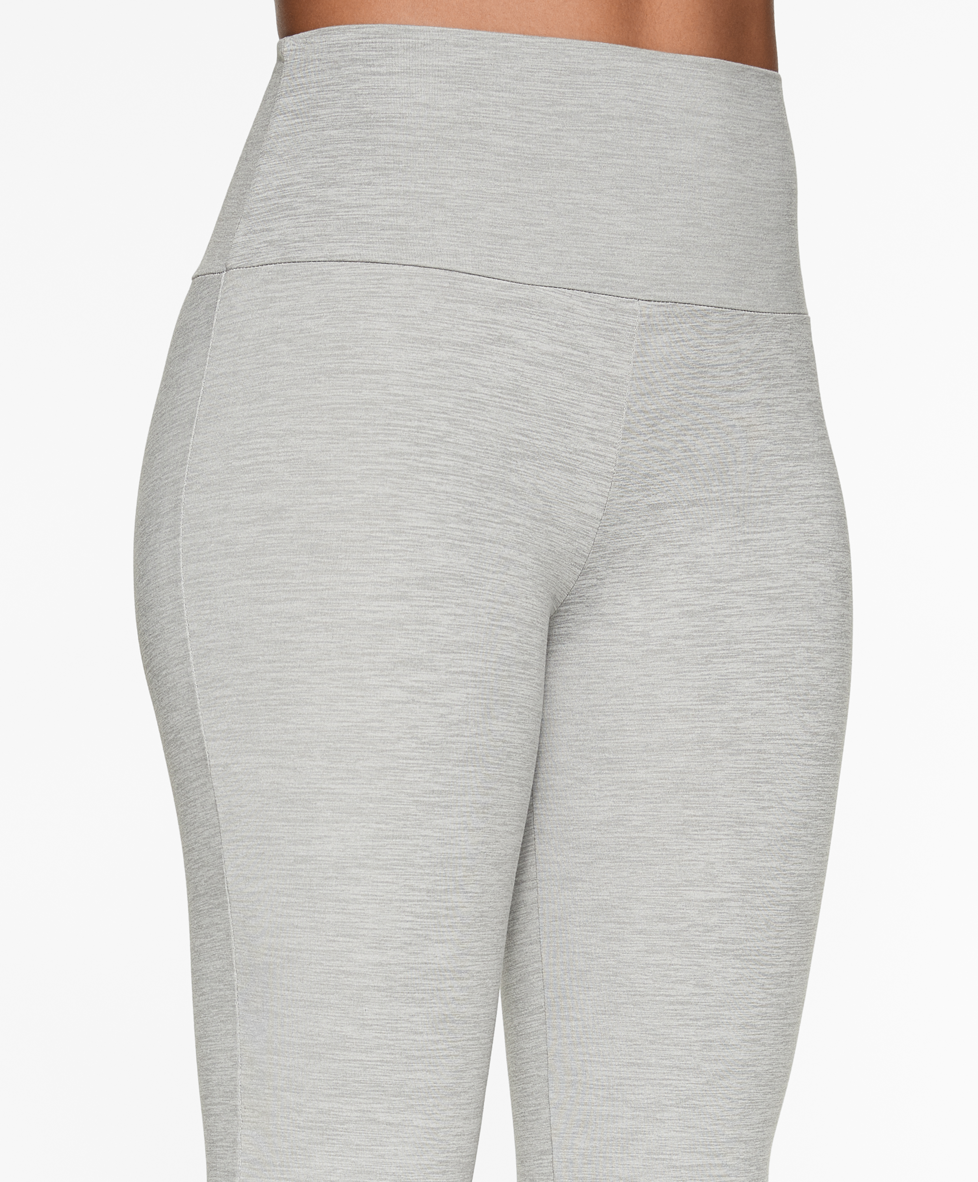 High-rise comfortlux flare trousers