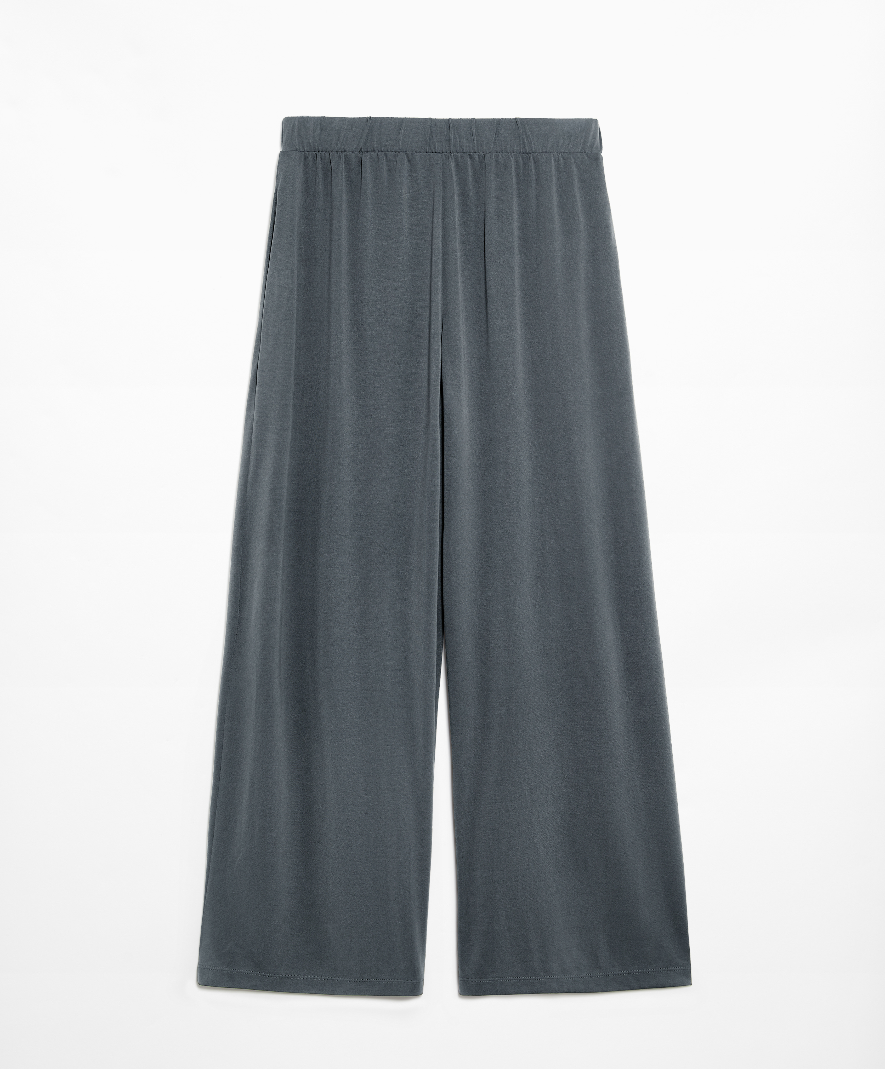 Modal blend crop trousers