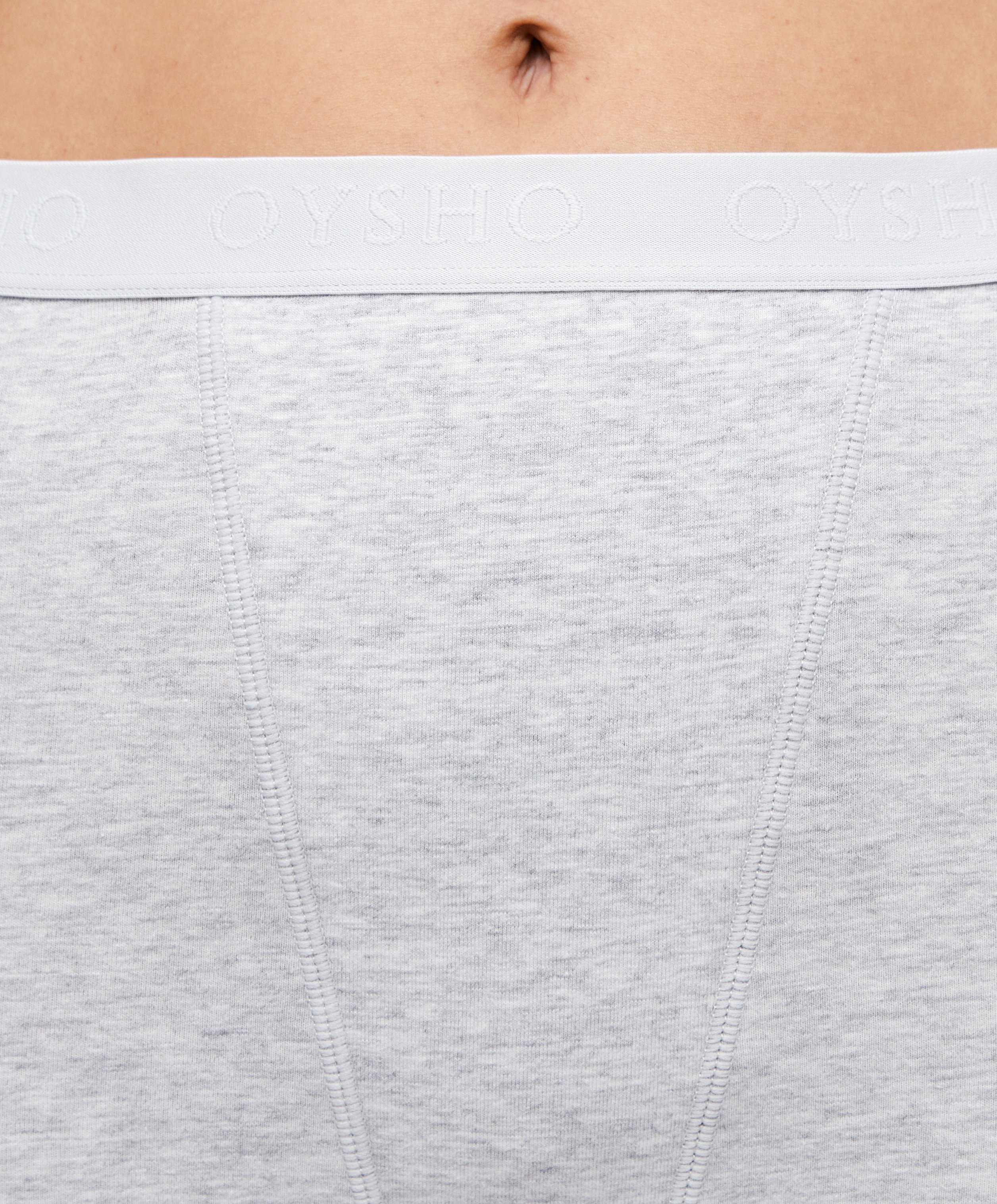 2 cotton blend boxers with logo