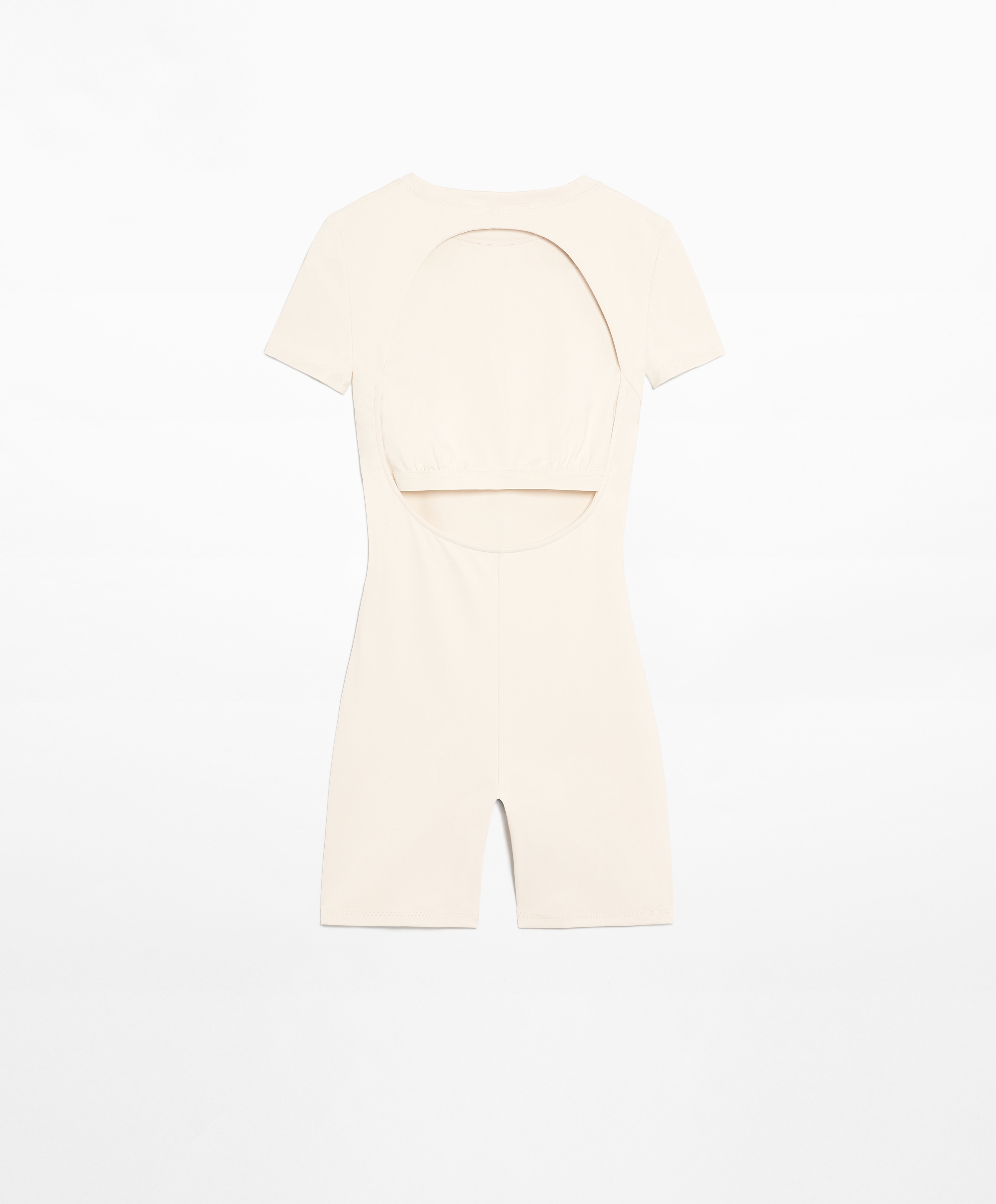 Open-back Comfortlux short jumpsuit