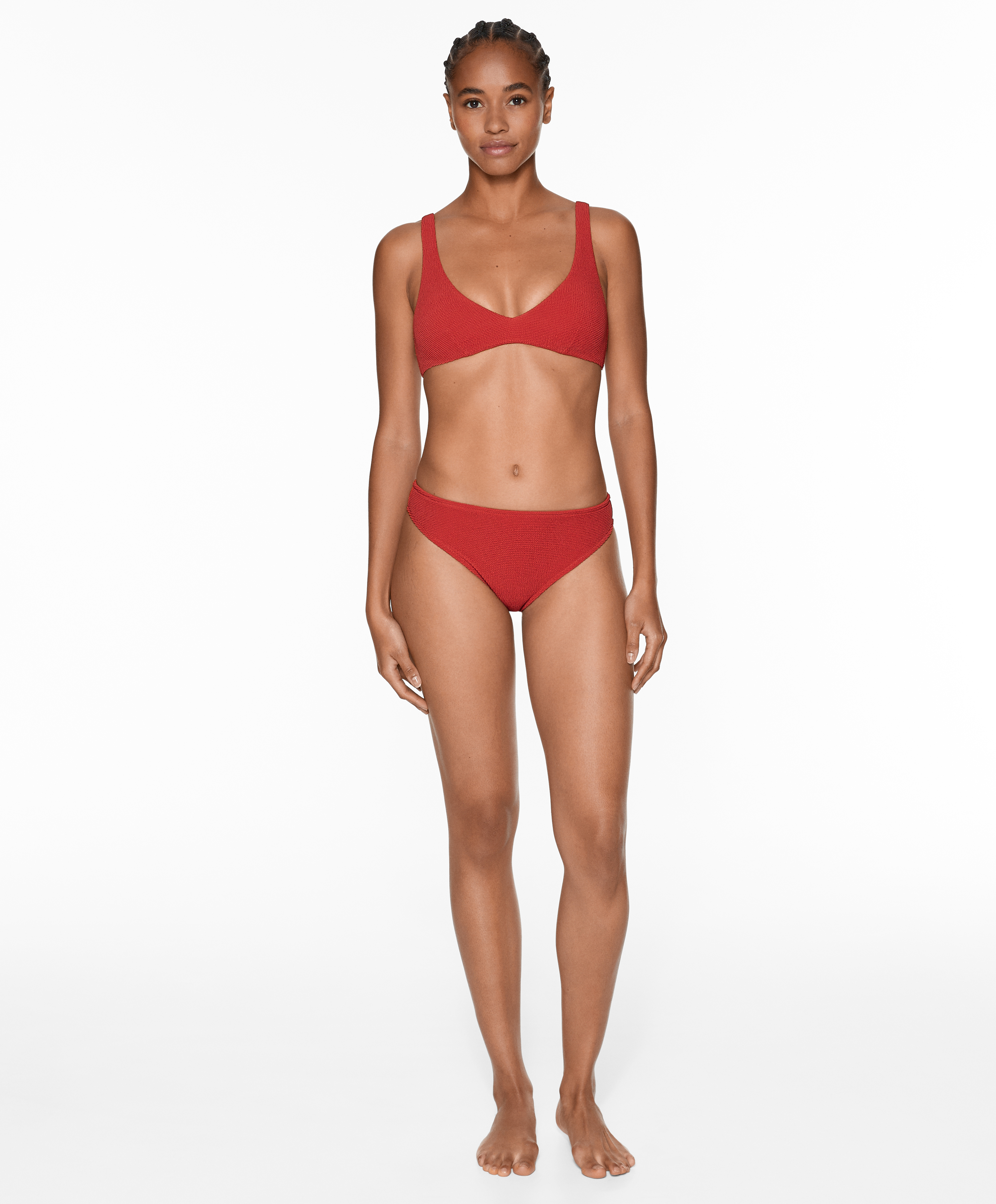 Crinkle classic bikini briefs