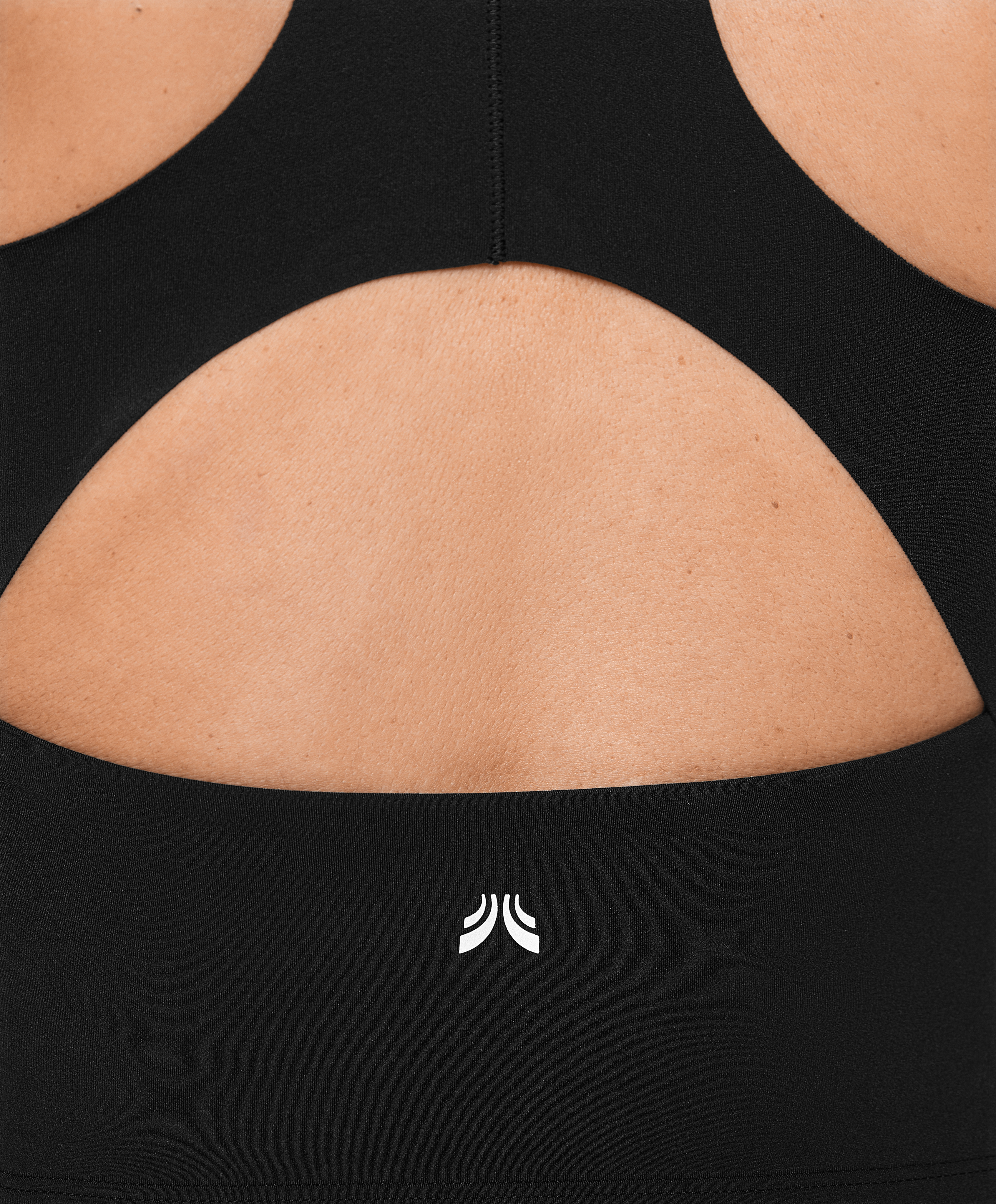 Reflective strap compressive tank top