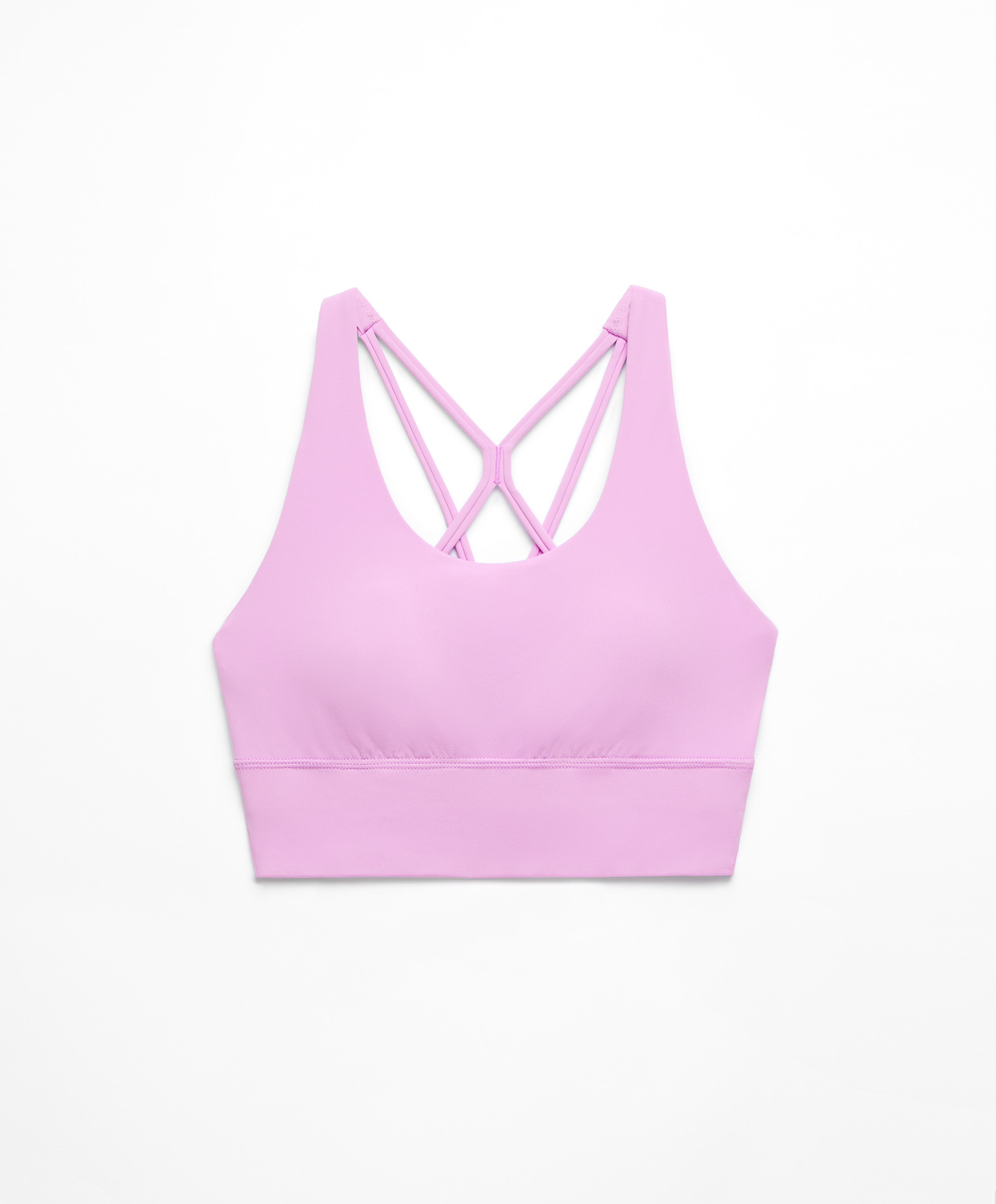 Medium-support comfortlux sports bra with cups