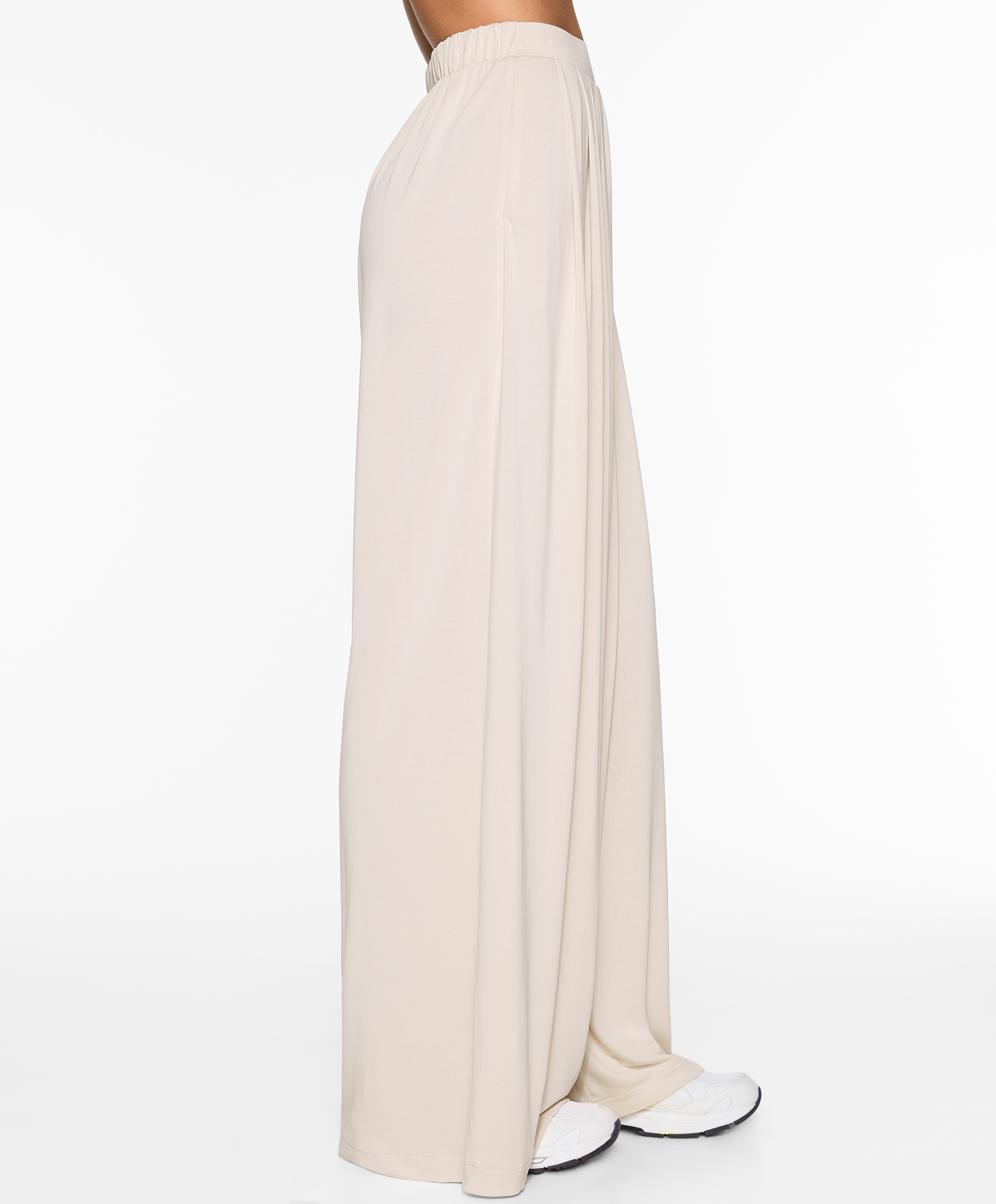 Extra-wide modal blend joggers