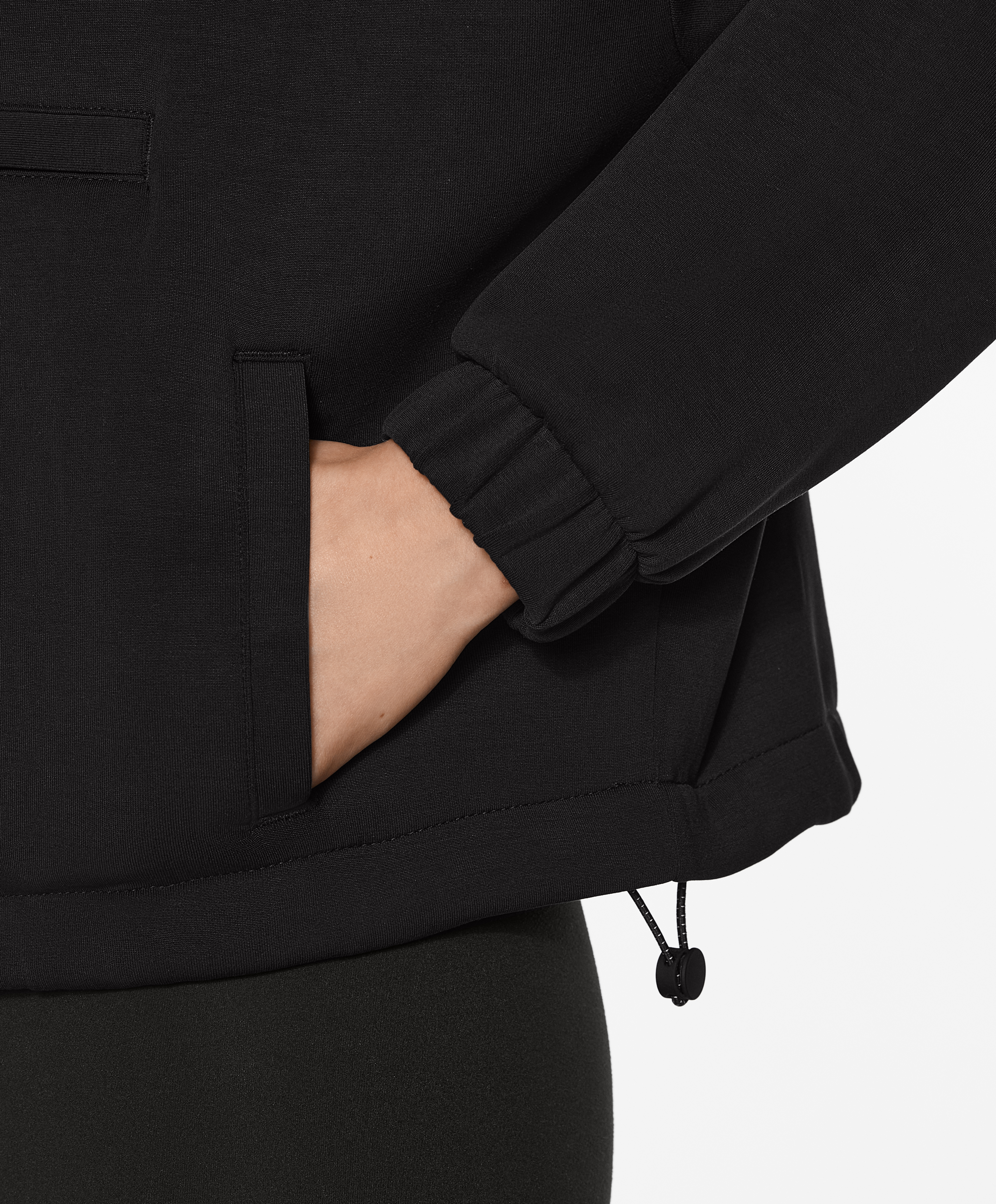 Pocket sweatshirt with modal