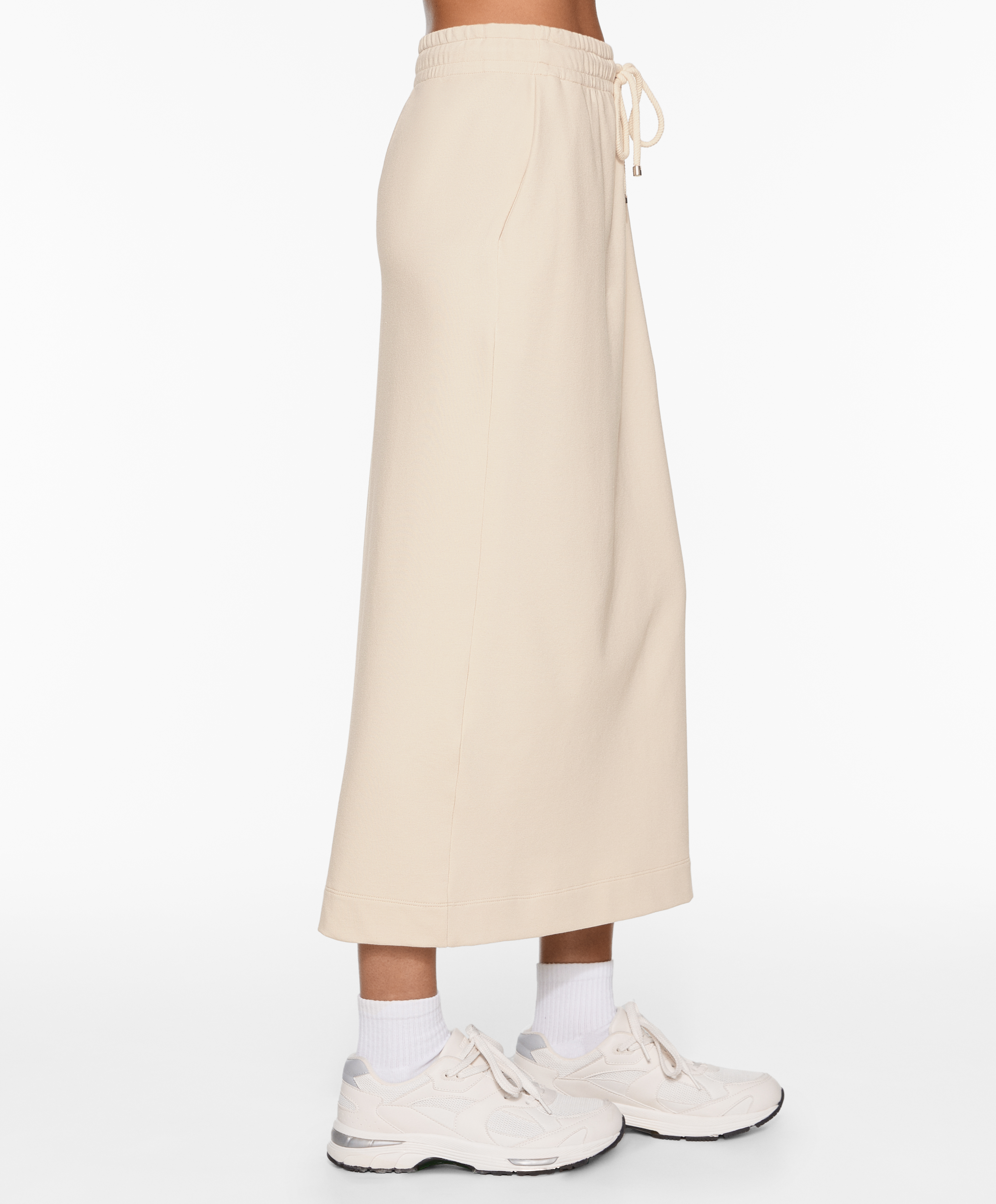 Midi skirt with modal