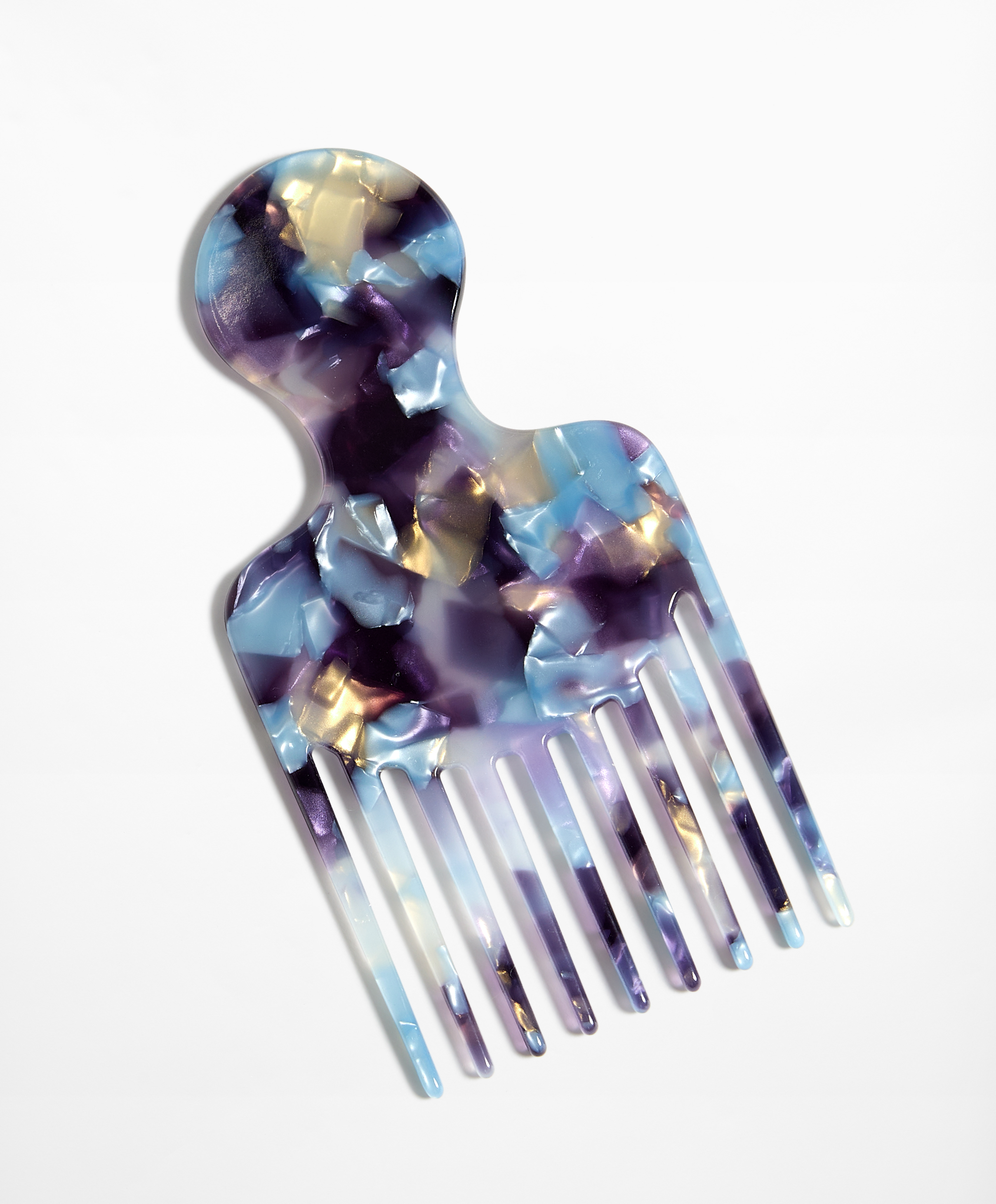 Long tooth hair comb