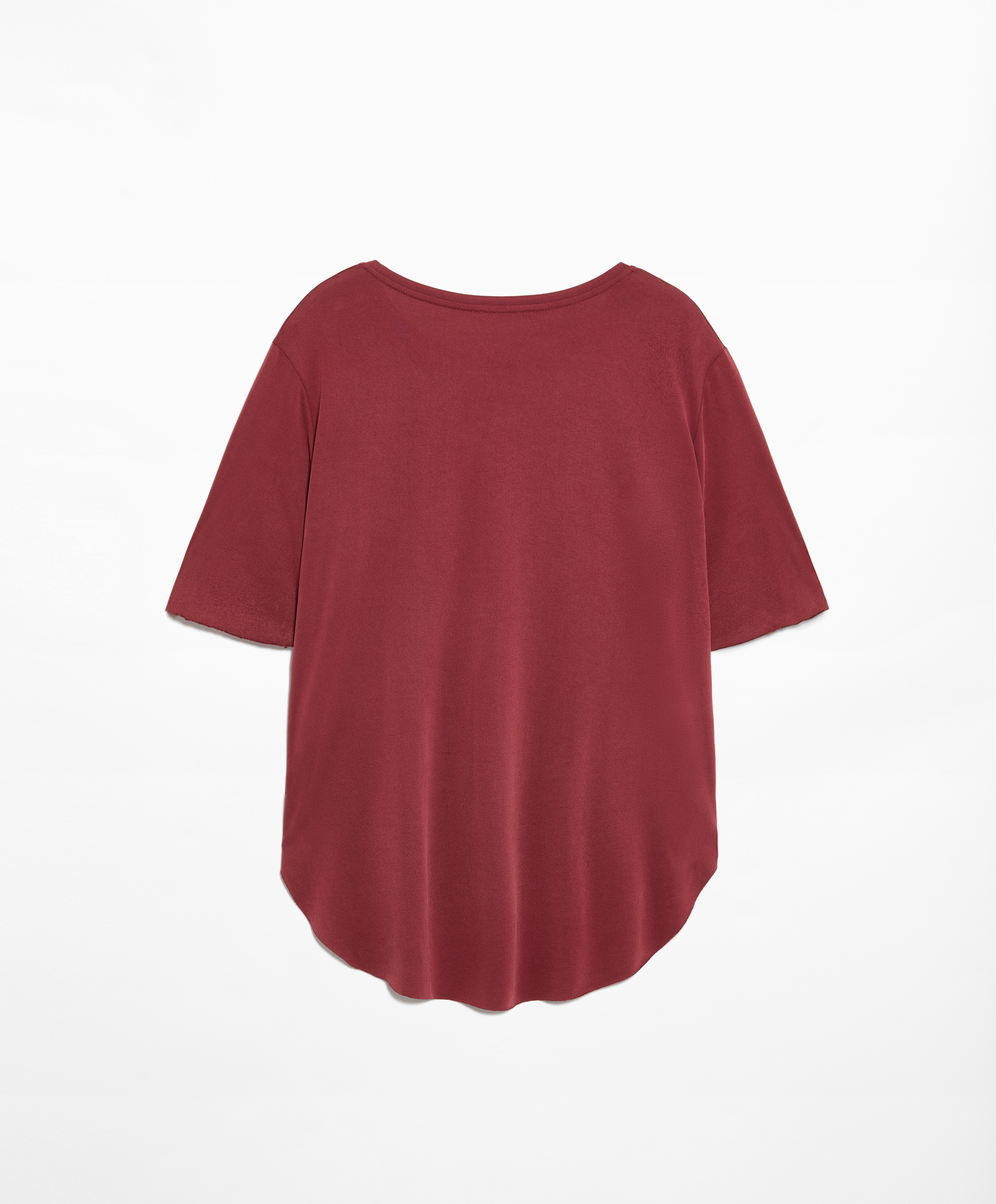 Modal blend short-sleeved T-shirt